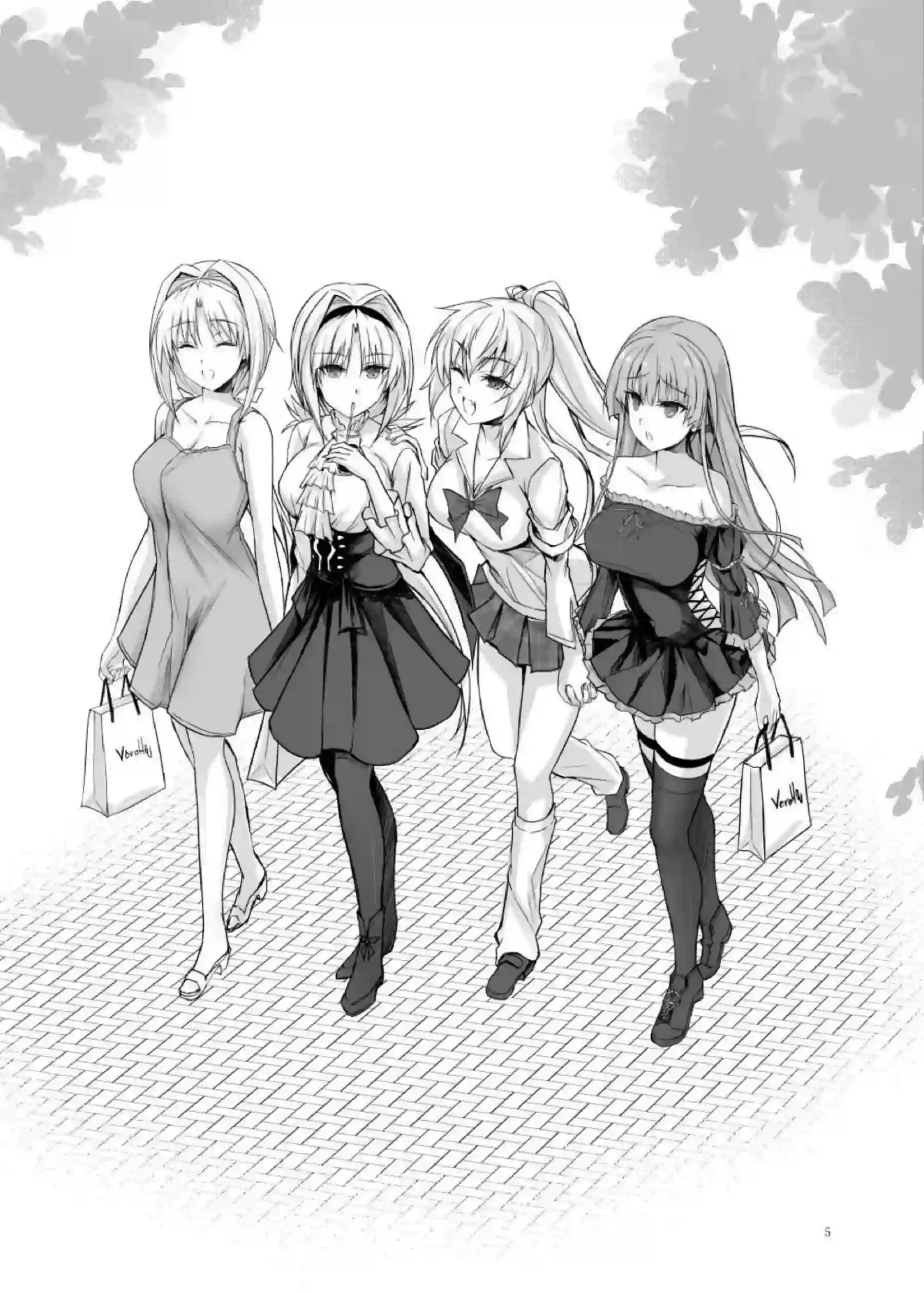 水着姉妹ナギ・スとハルカが触手SEX！鷹守ハルカはナース服着衣でも2穴同時攻めに…!! - PAGE 005
