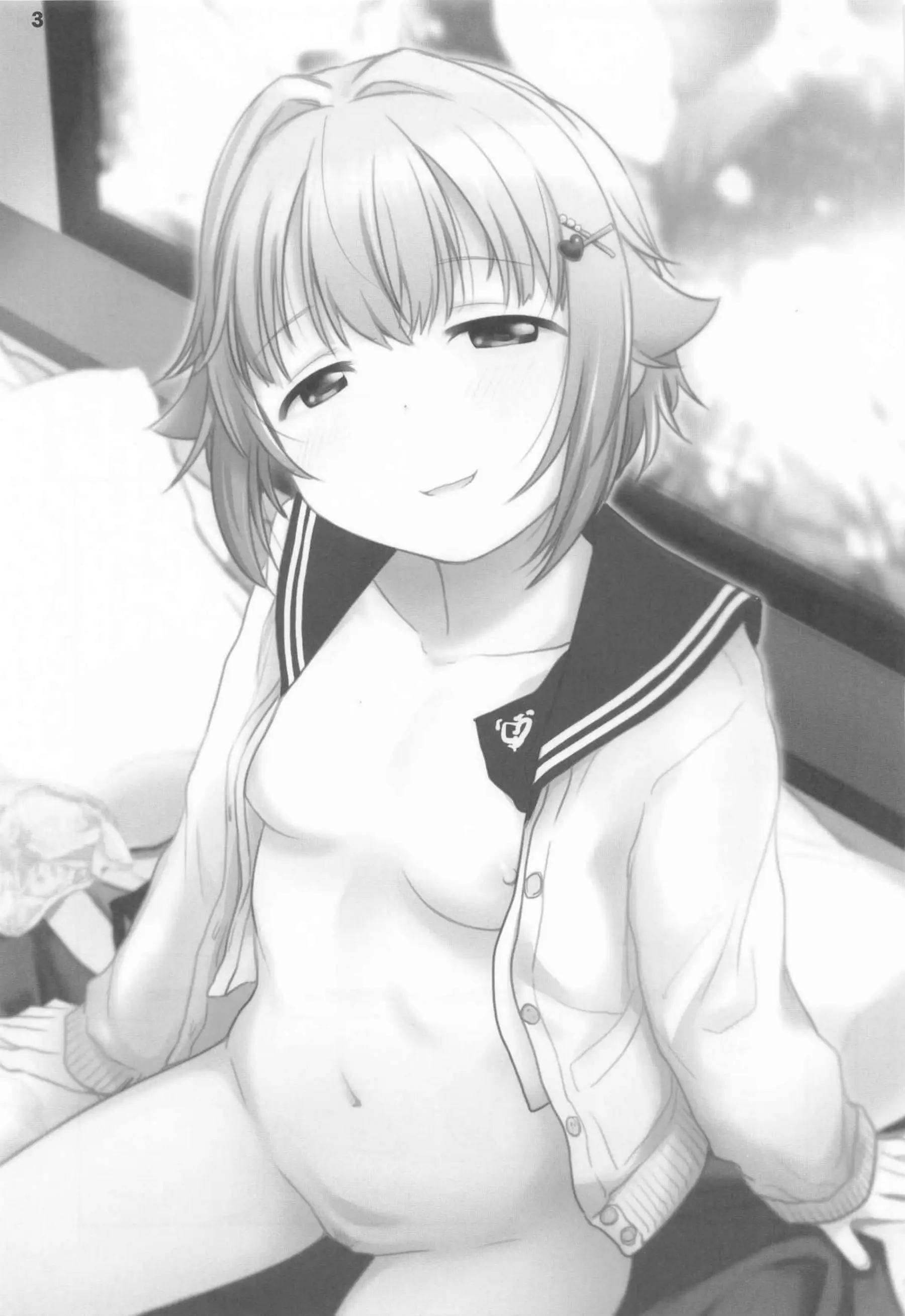 セーラー幸子の誘惑！正常位とバックで燃え上がりまくり！ - PAGE 002