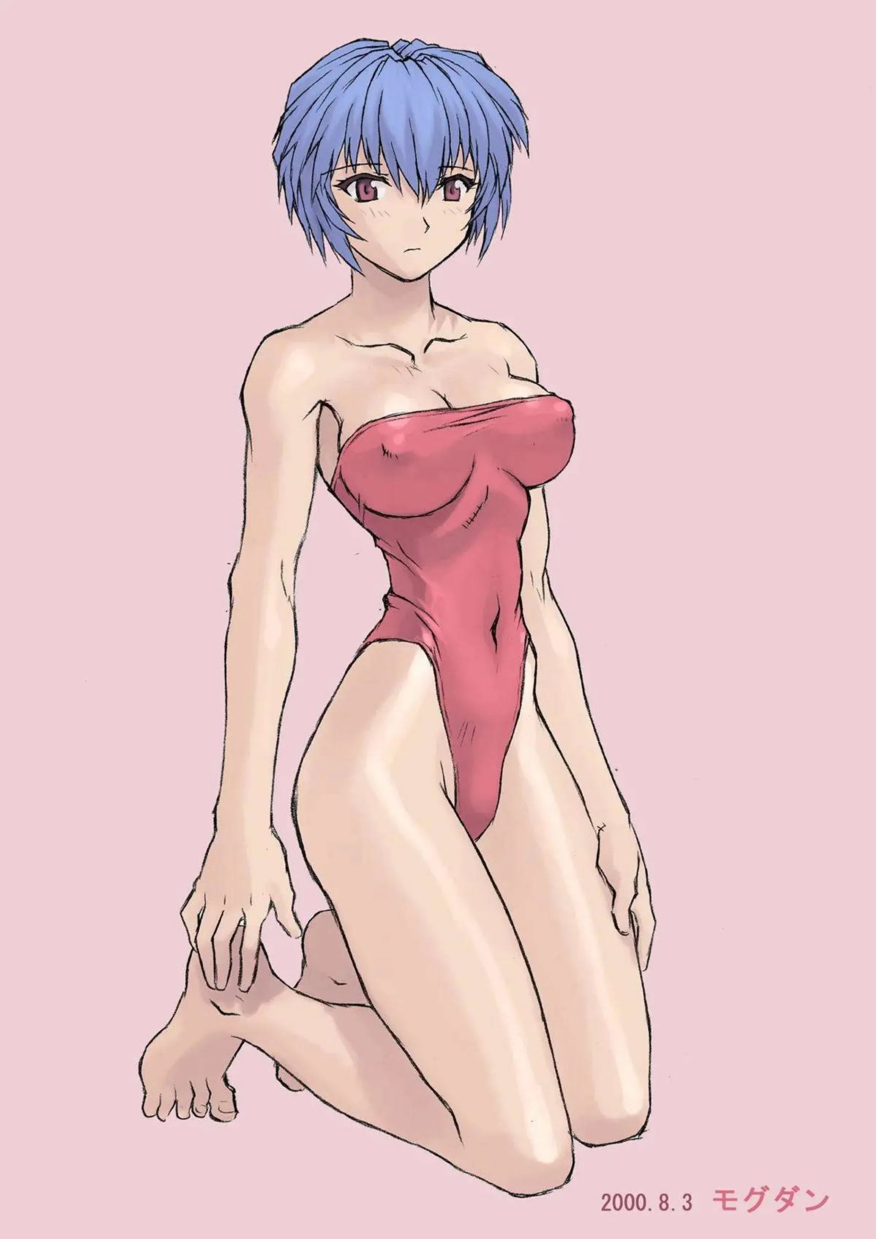 レイがスク水姿でクンニ！感じまくり！体操着でアナルファックで快楽に溺れる！ - PAGE 021
