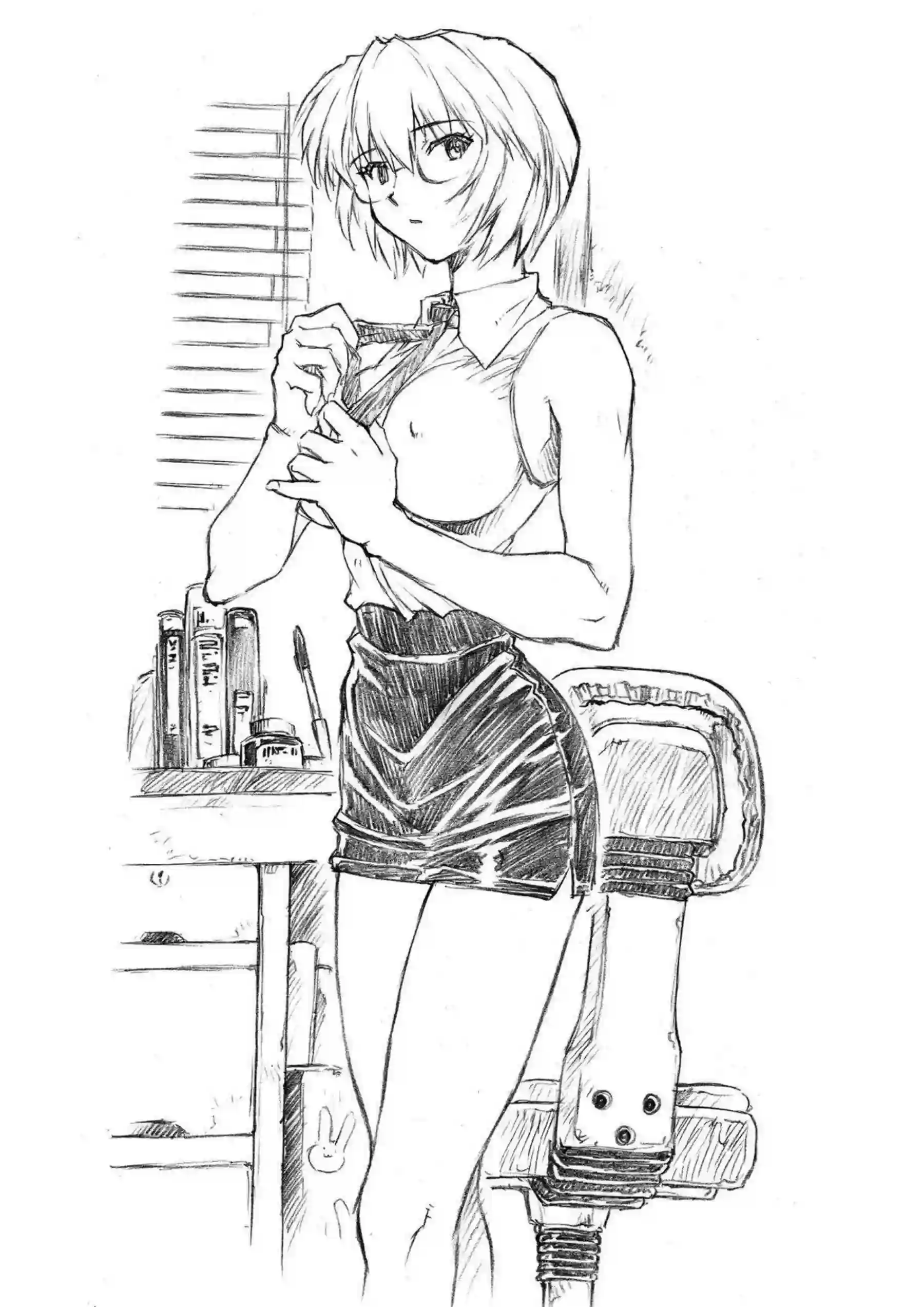 レイがスク水姿でクンニ！感じまくり！体操着でアナルファックで快楽に溺れる！ - PAGE 023