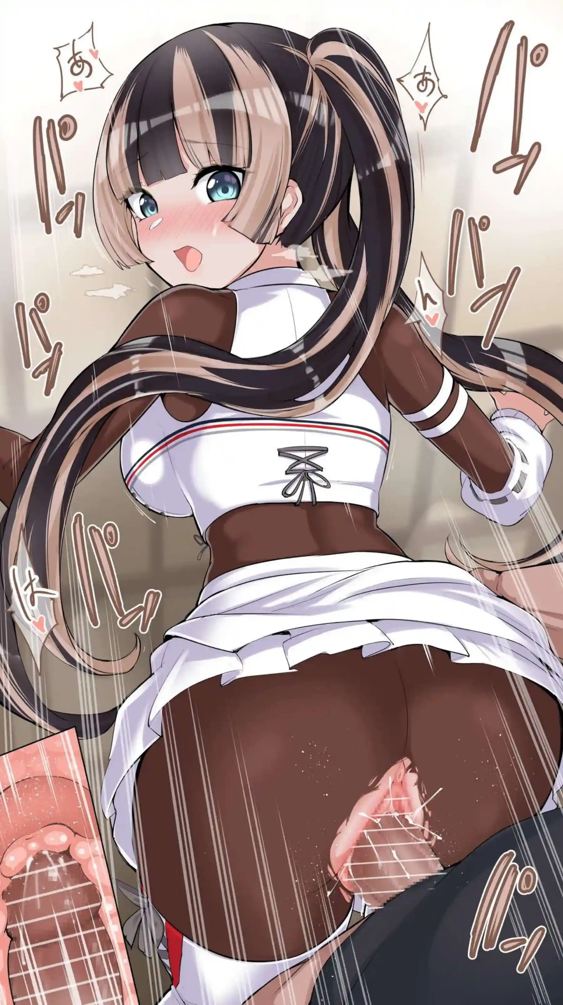 美少女らでんちゃんを貫通スペシャルセックス！立ちバックと立ち側位で種付けまくり！ - PAGE 002
