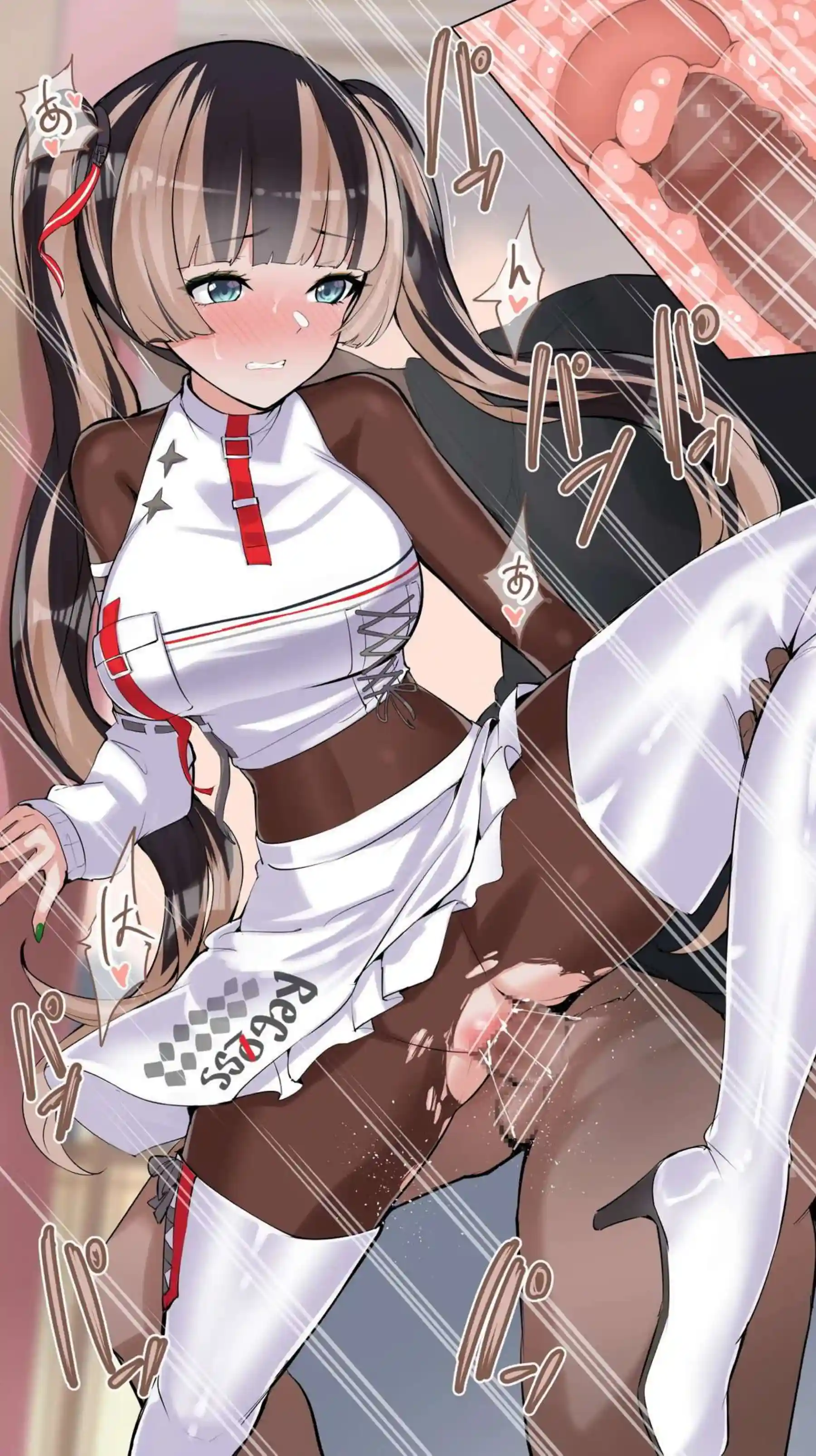 美少女らでんちゃんを貫通スペシャルセックス！立ちバックと立ち側位で種付けまくり！ - PAGE 010
