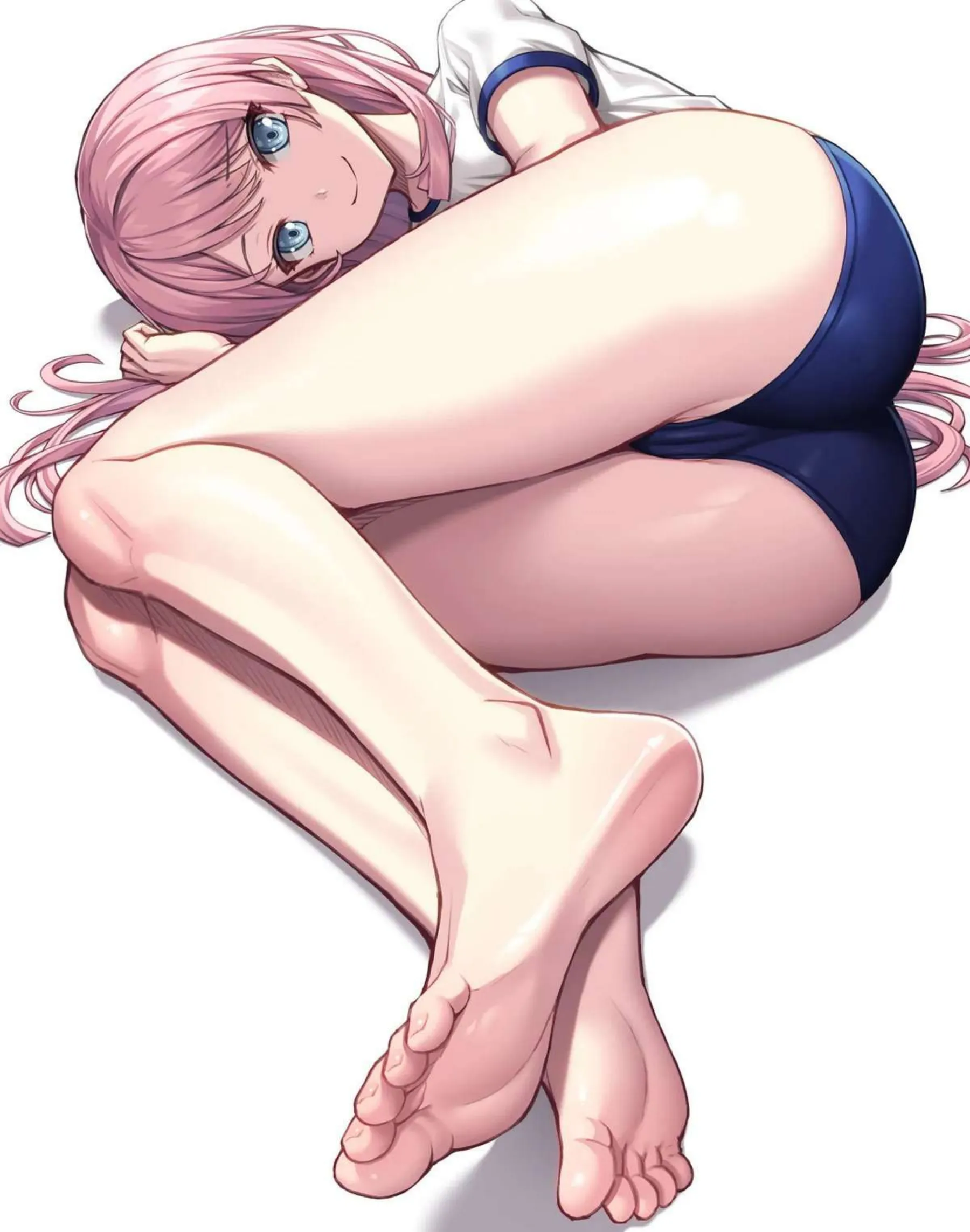 愛音のエロ可愛いブルマ姿やメイド服で膝立ちオナニー！ディルドで奥まで突かれてアヘ顔になる！ - PAGE 003