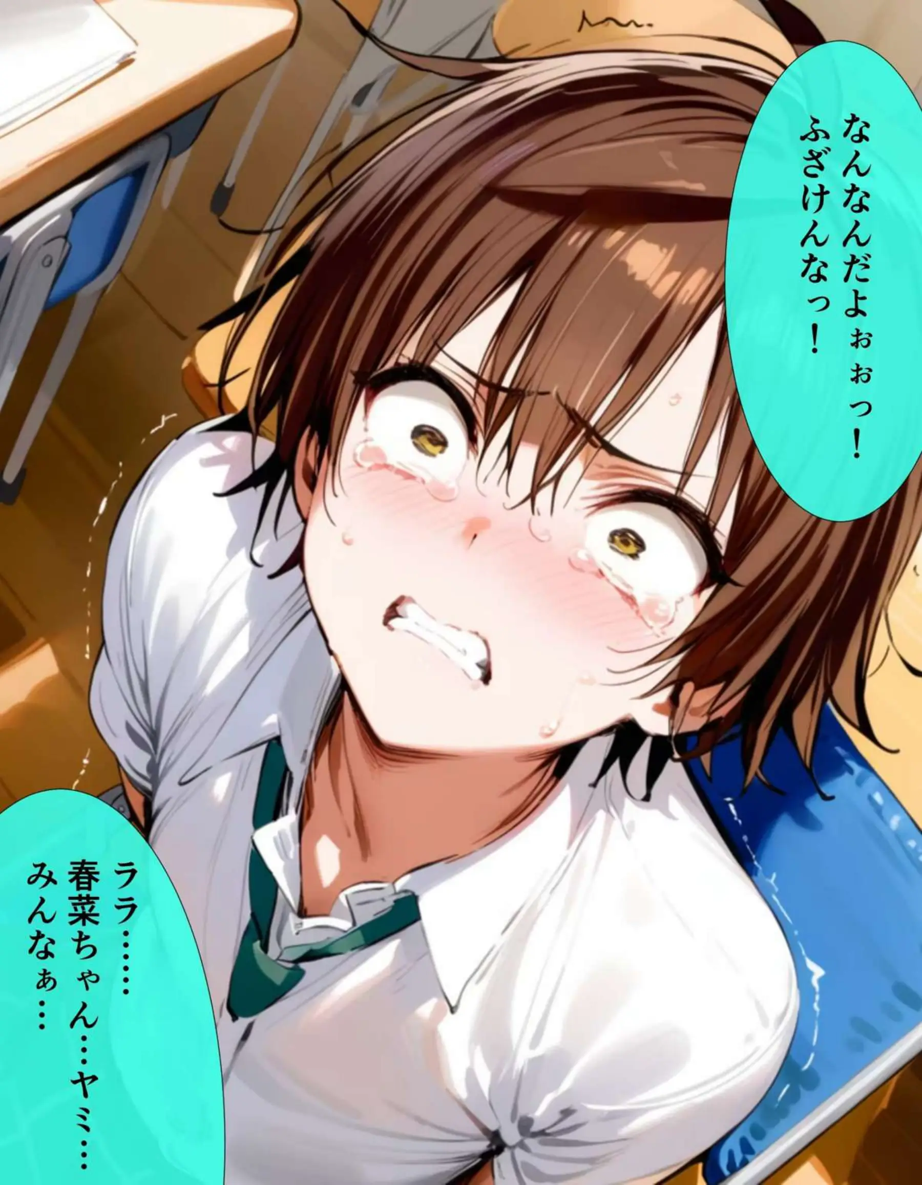 ララを催眠で操る！マイクロビキニ着せて中出し春菜がおちんぽ上で大絶叫！ - PAGE 271
