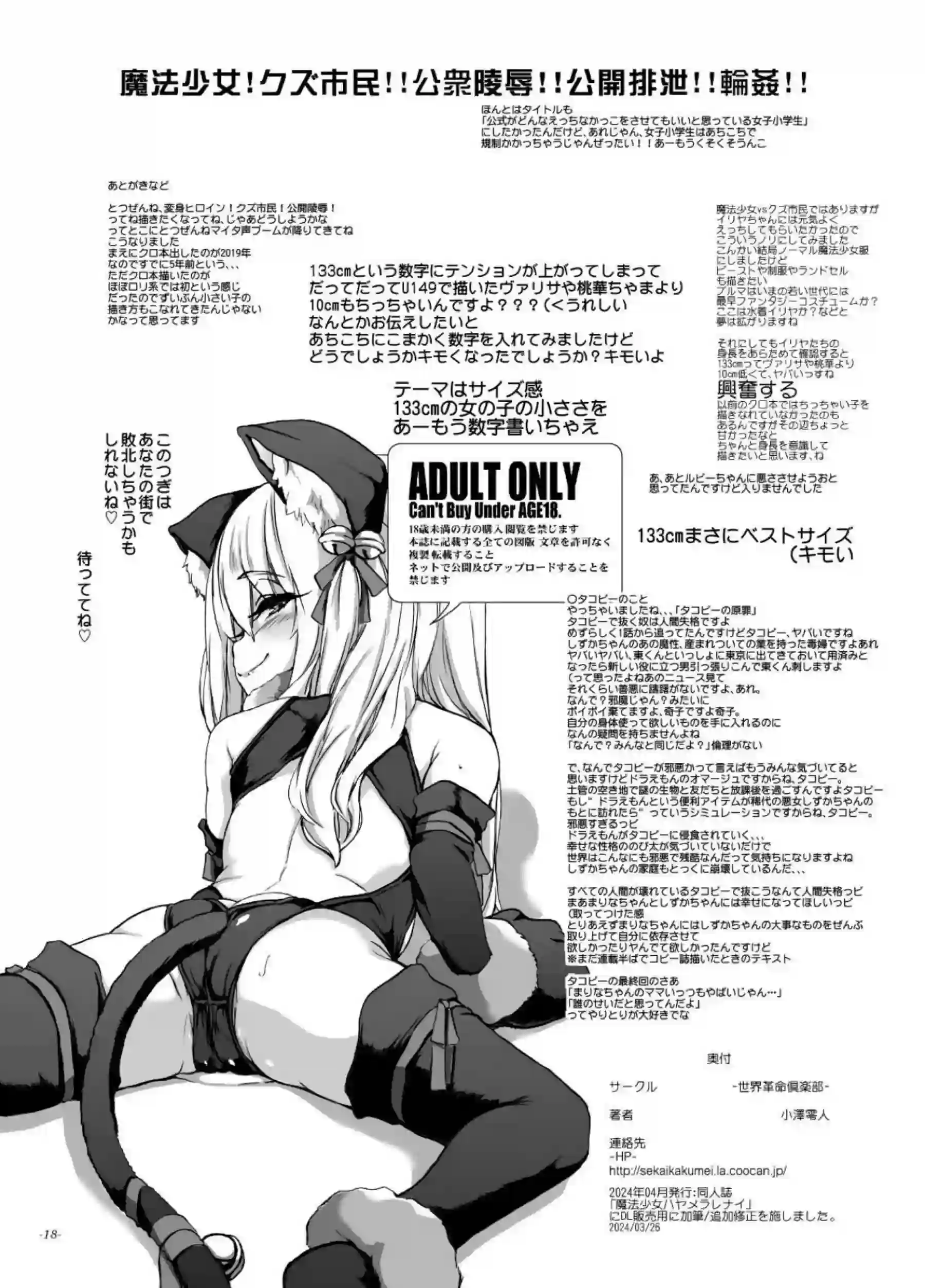 イリヤが串刺しで犯される！2穴同時攻めでも全身に精子ぶっかけられちゃう！ - PAGE 017