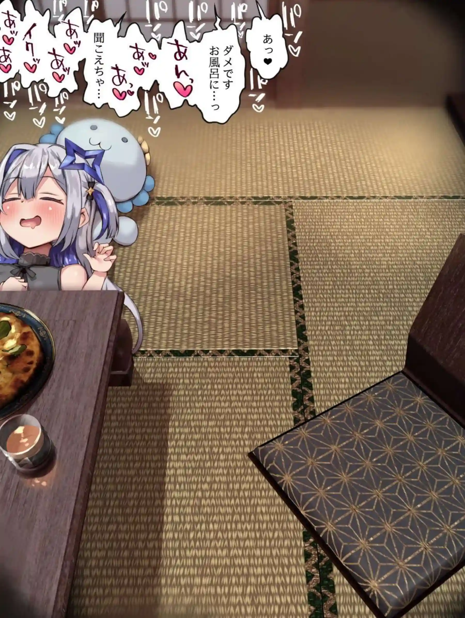 夢中で抱かれるこなたと横で眠るかなた！へい民相手にデカパイパイズリして塗り垂れ落ちるほどのザーメンを!! - PAGE 009