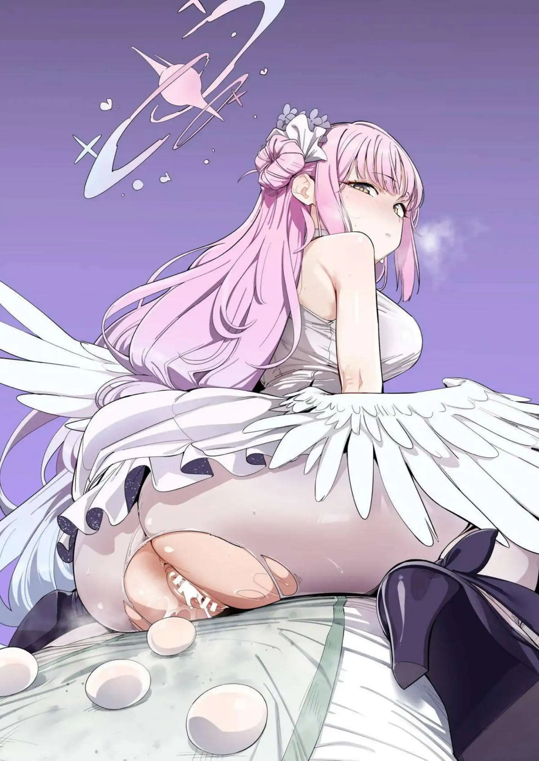ブルーアーカイブの美少女たちが産卵に挑戦！官能的な描写で織りなすエロティックな世界を堪能！ - PAGE 003