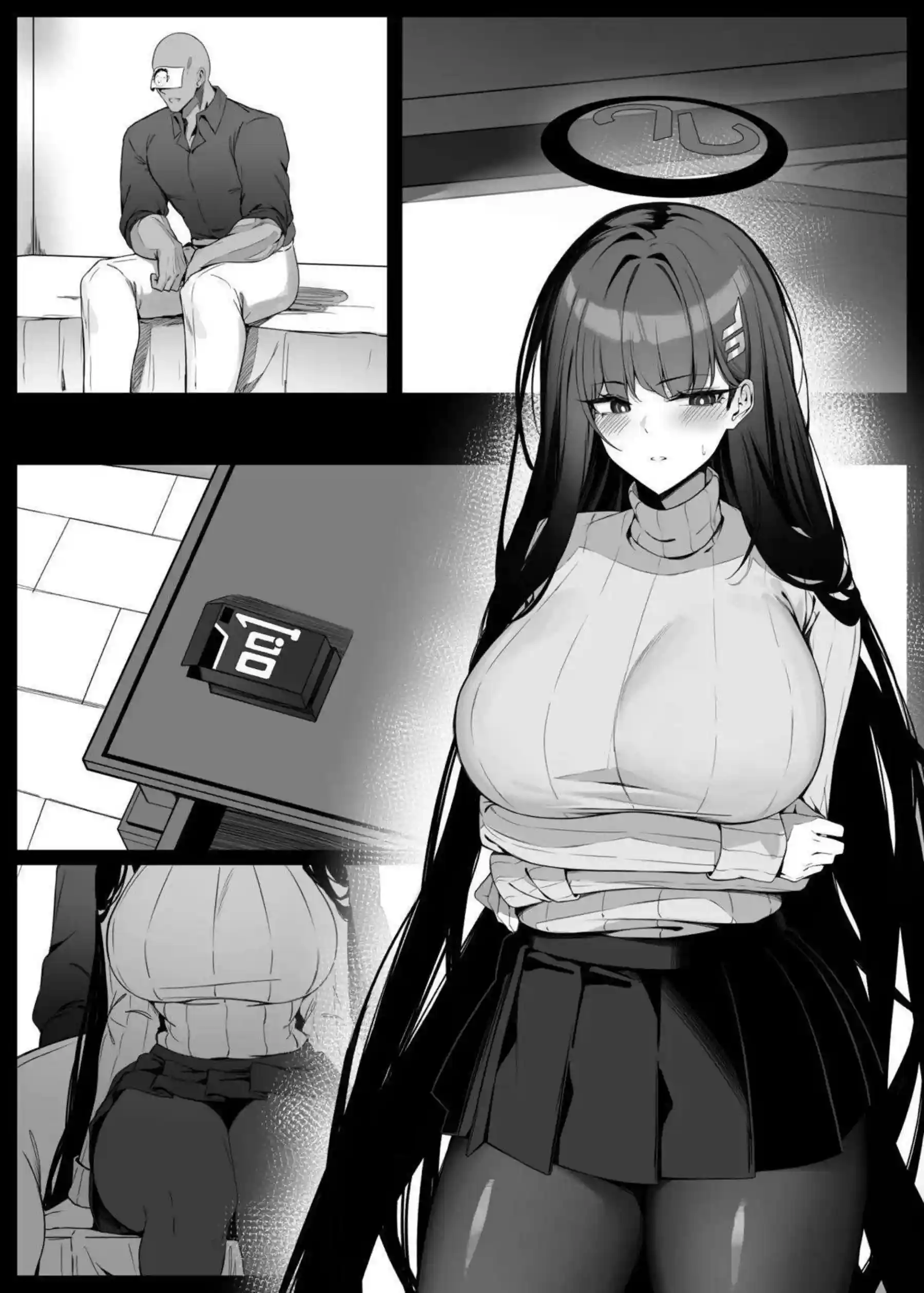 調月リオが先生と嫉妬に燃えて濃厚エッチ！汗だくでイキまくるドスケベな姿に大興奮！ - PAGE 032