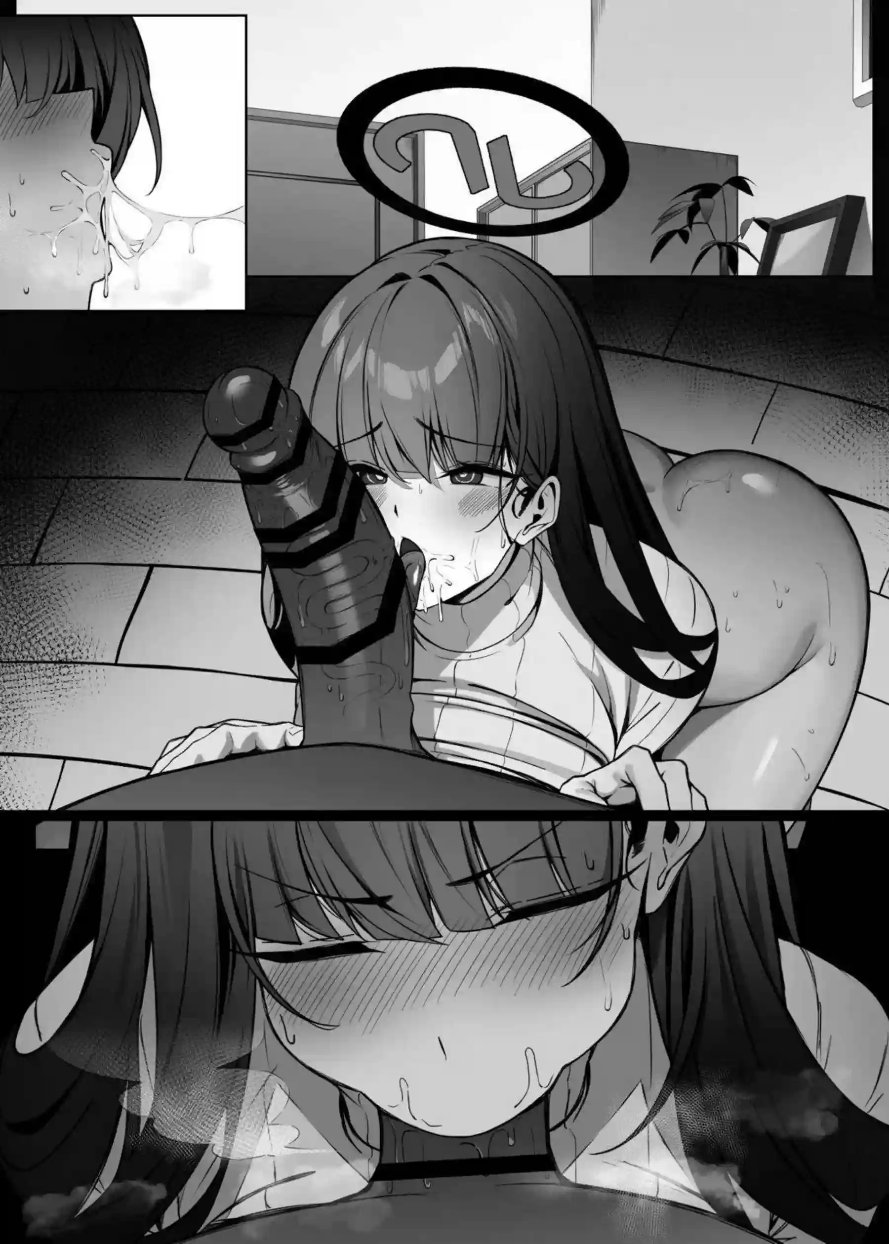 調月リオが先生と嫉妬に燃えて濃厚エッチ！汗だくでイキまくるドスケベな姿に大興奮！ - PAGE 045
