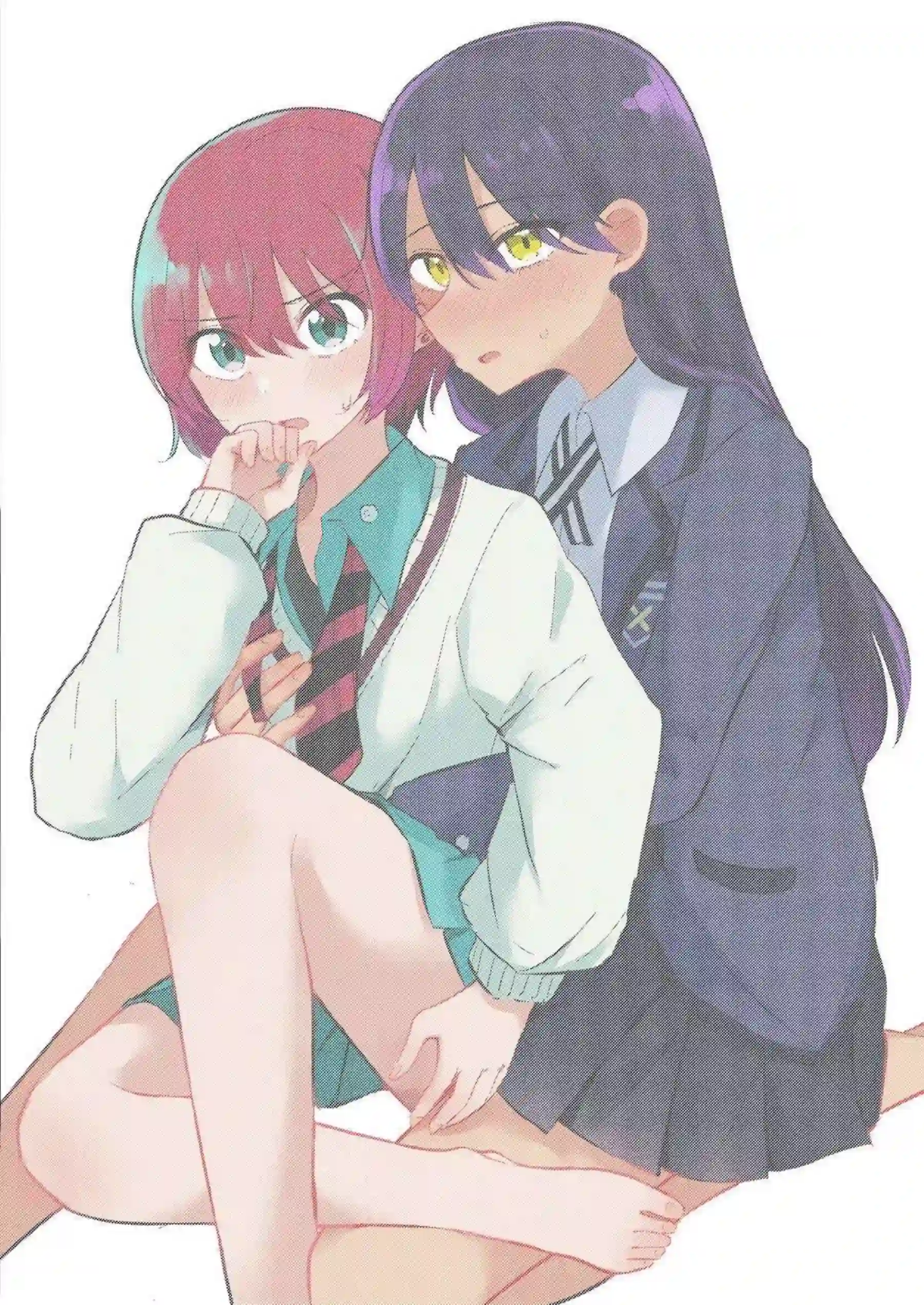 アマテさんとニャアンが汗だくで絡み合う！ ラブラブレズキスが止まらない！ - PAGE 038