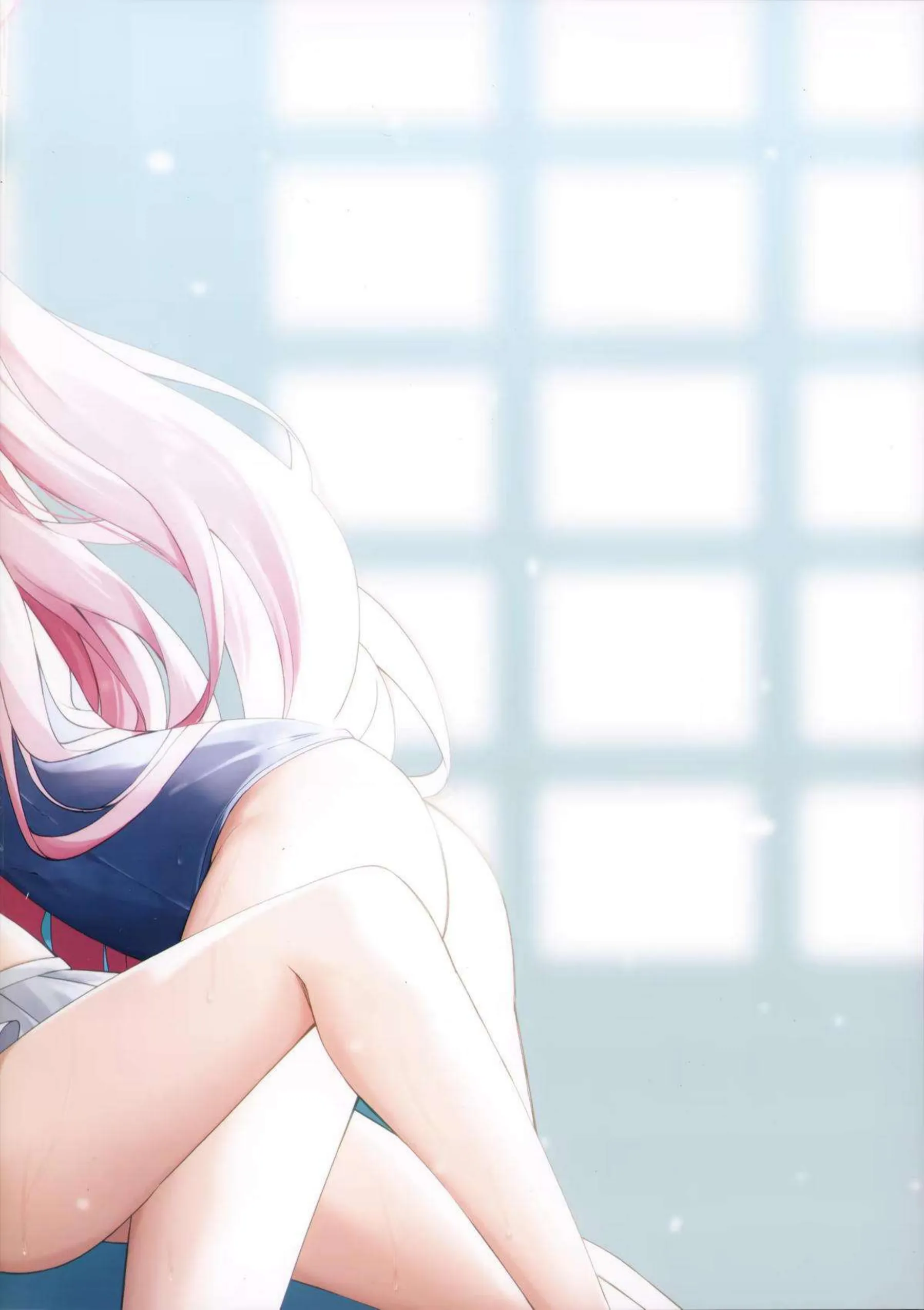 空崎ヒナと小鳥遊ホシノの汗だくレズセックス！最強の誘惑から逃れられない騎乗位中出し！ - PAGE 050