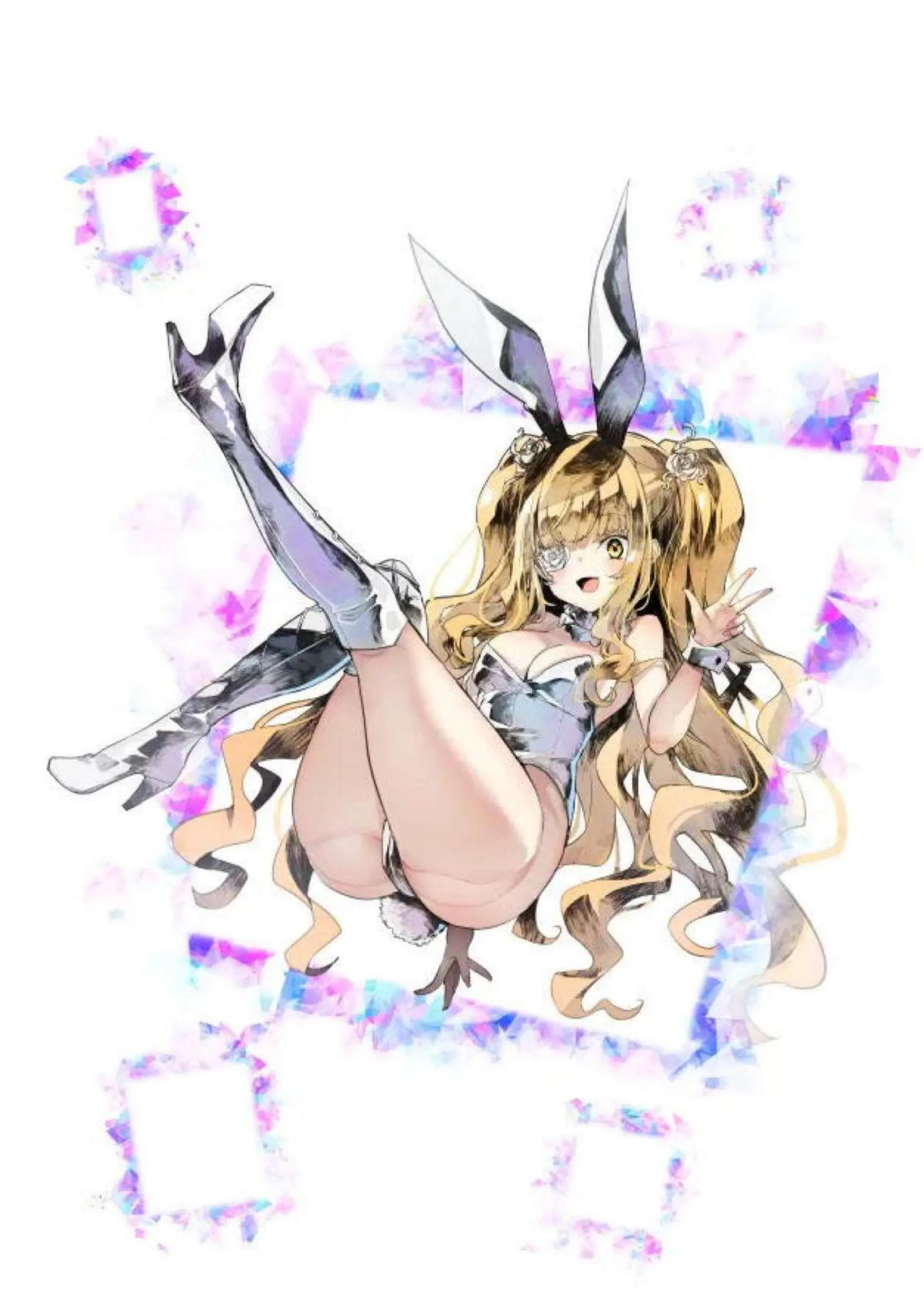 水銀燈のバニー調教！ 雪華綺晶のふたなり責めで噴乳堕ち！ - PAGE 030