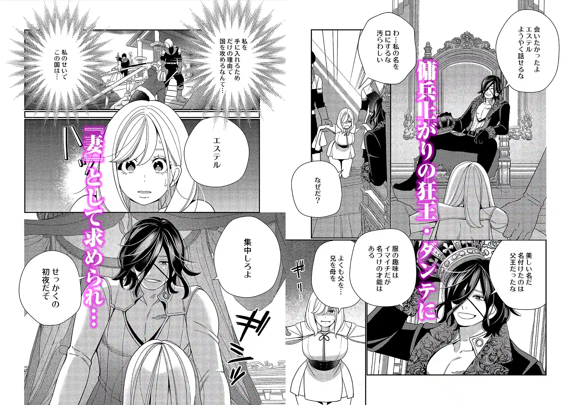 聖女は敵国の王に堕とされる[葉脈] - PAGE 028