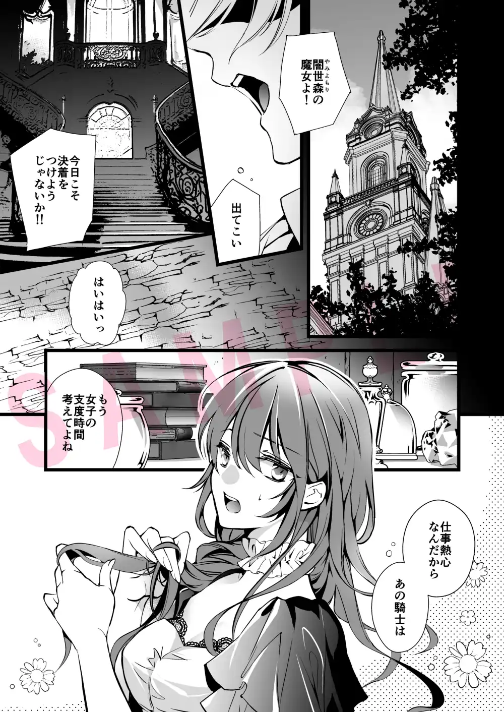 悪役魔女に転生したら年下騎士の執着ルートでした[micomoco] - PAGE 002