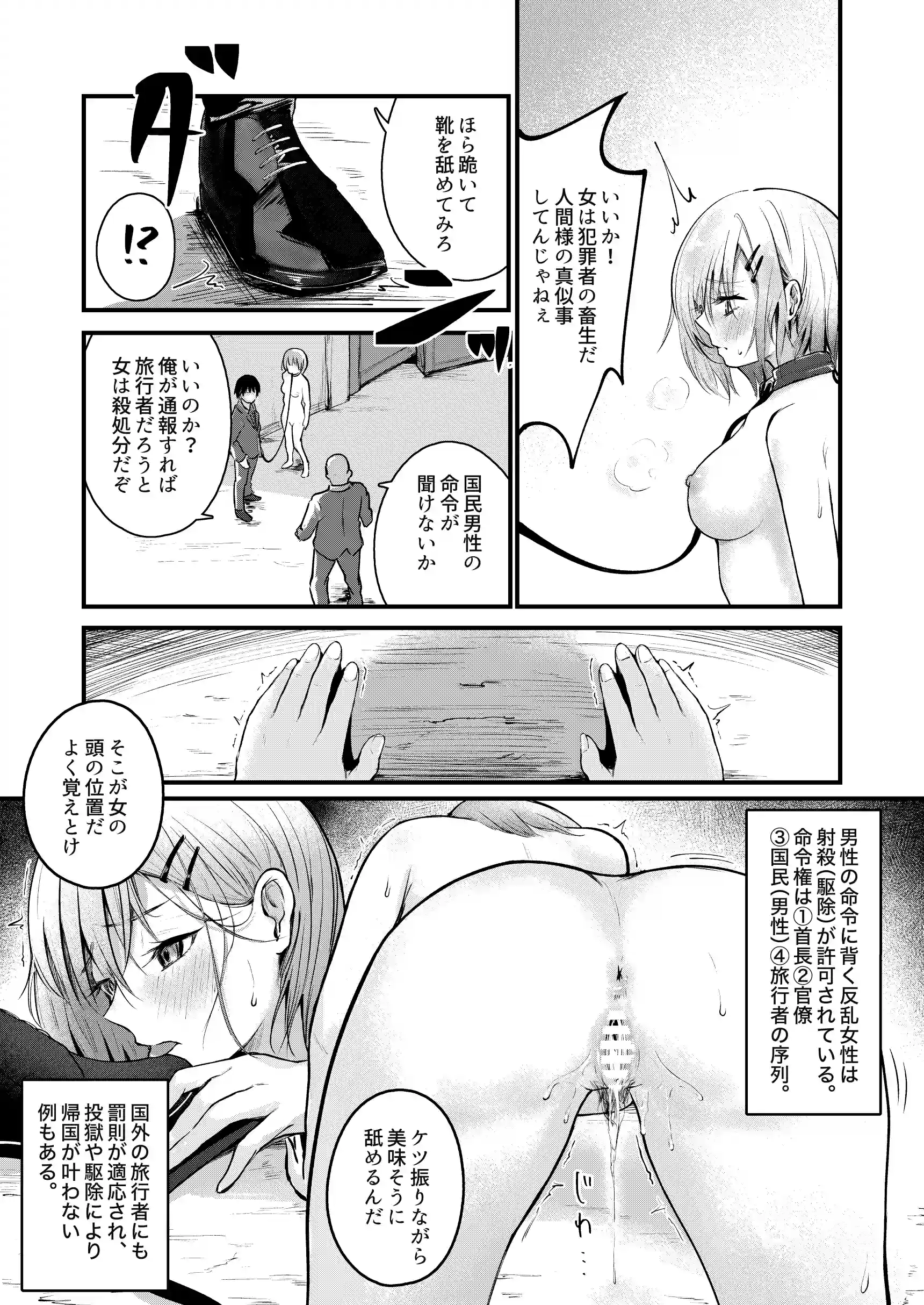 女性の権利が失われた国[mokataki_works] - PAGE 002