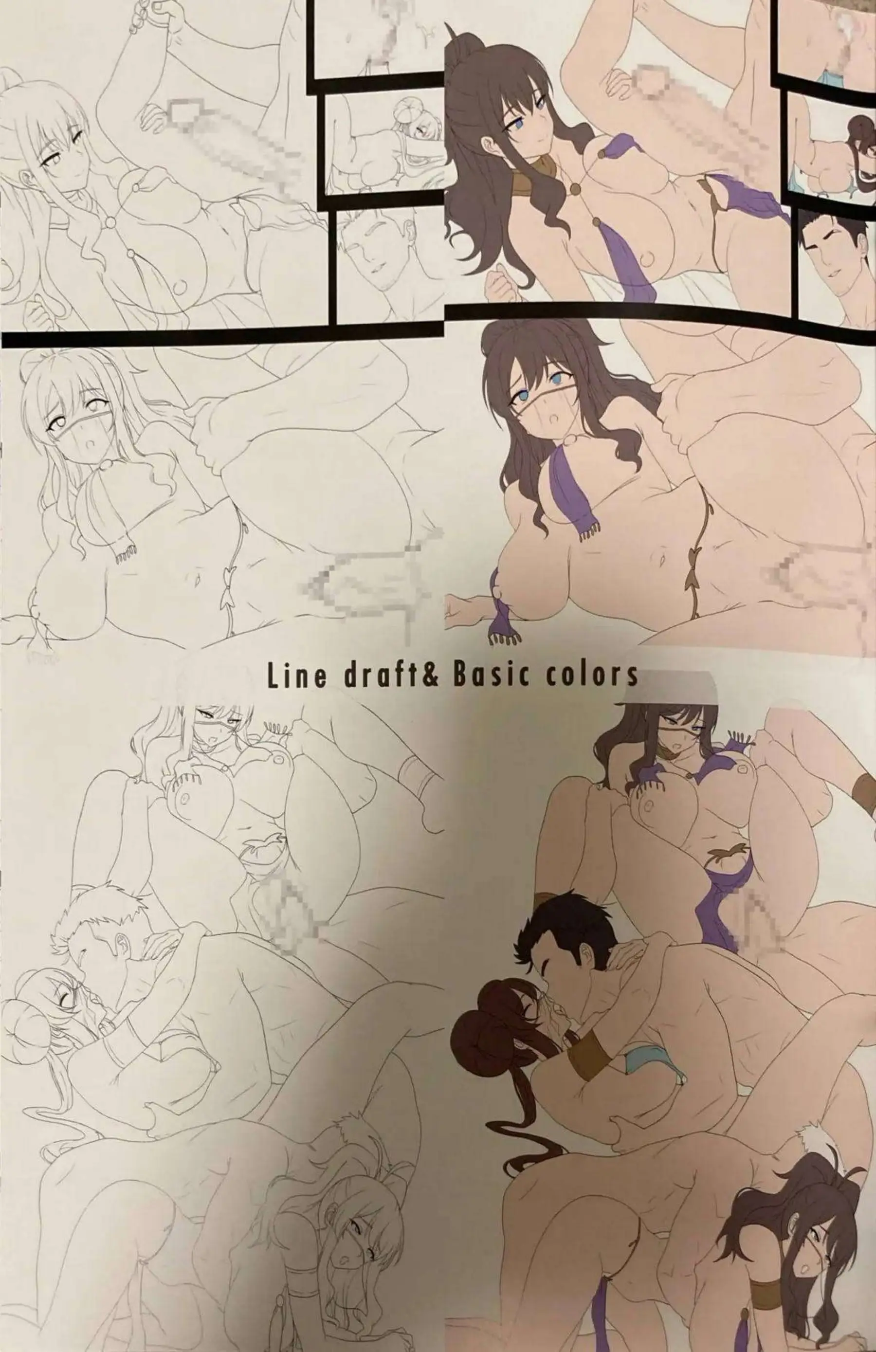 メイがマイクロ水着でダブルピース誘惑！ トウコと汗だくアヘ顔中出しバトル！ - PAGE 029