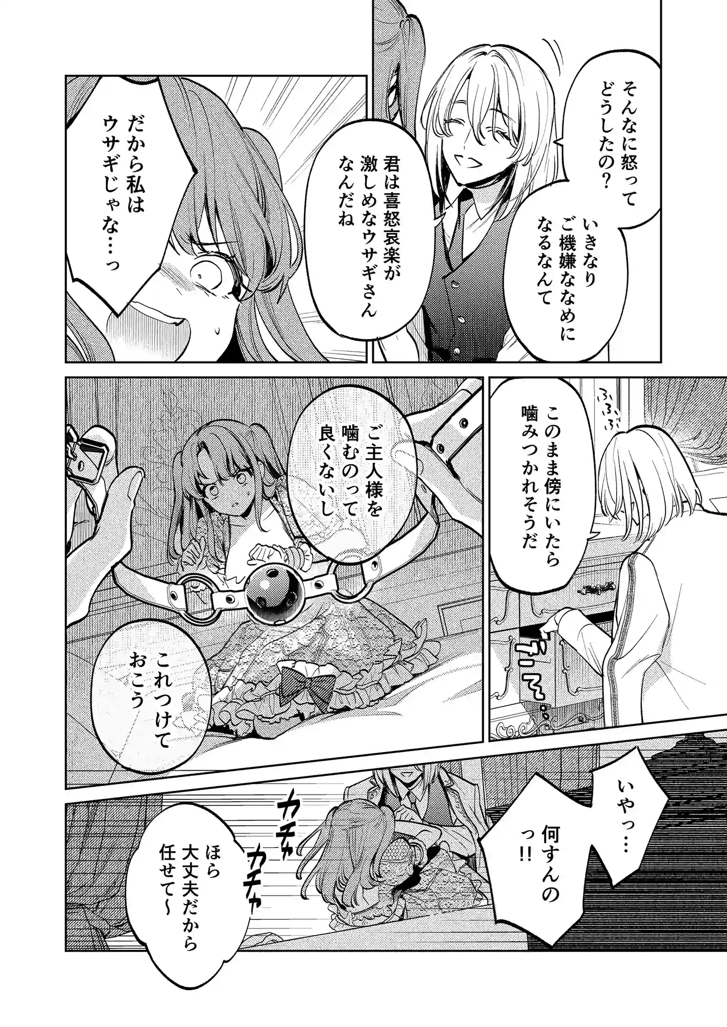 【上巻】MY SWEET BUNNY CAGE(コミック)[parasite garden] - PAGE 025