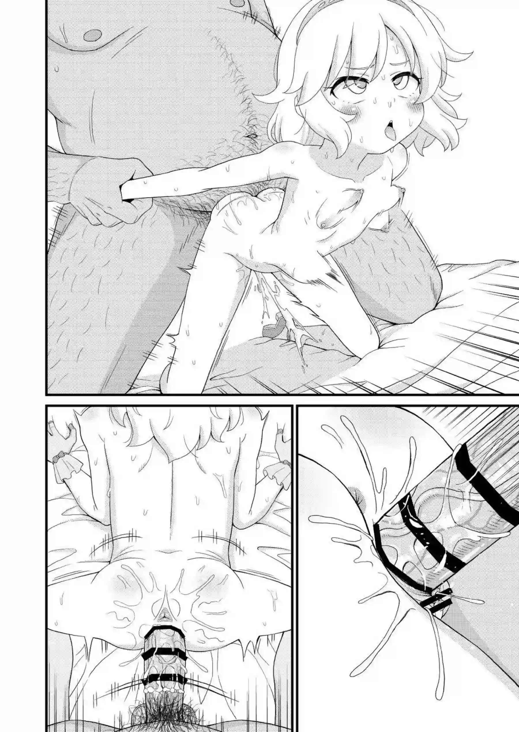 ツインテールのアイドルがイラマチオでトロ顔に！さらにバックで中出し堕落！ - PAGE 034