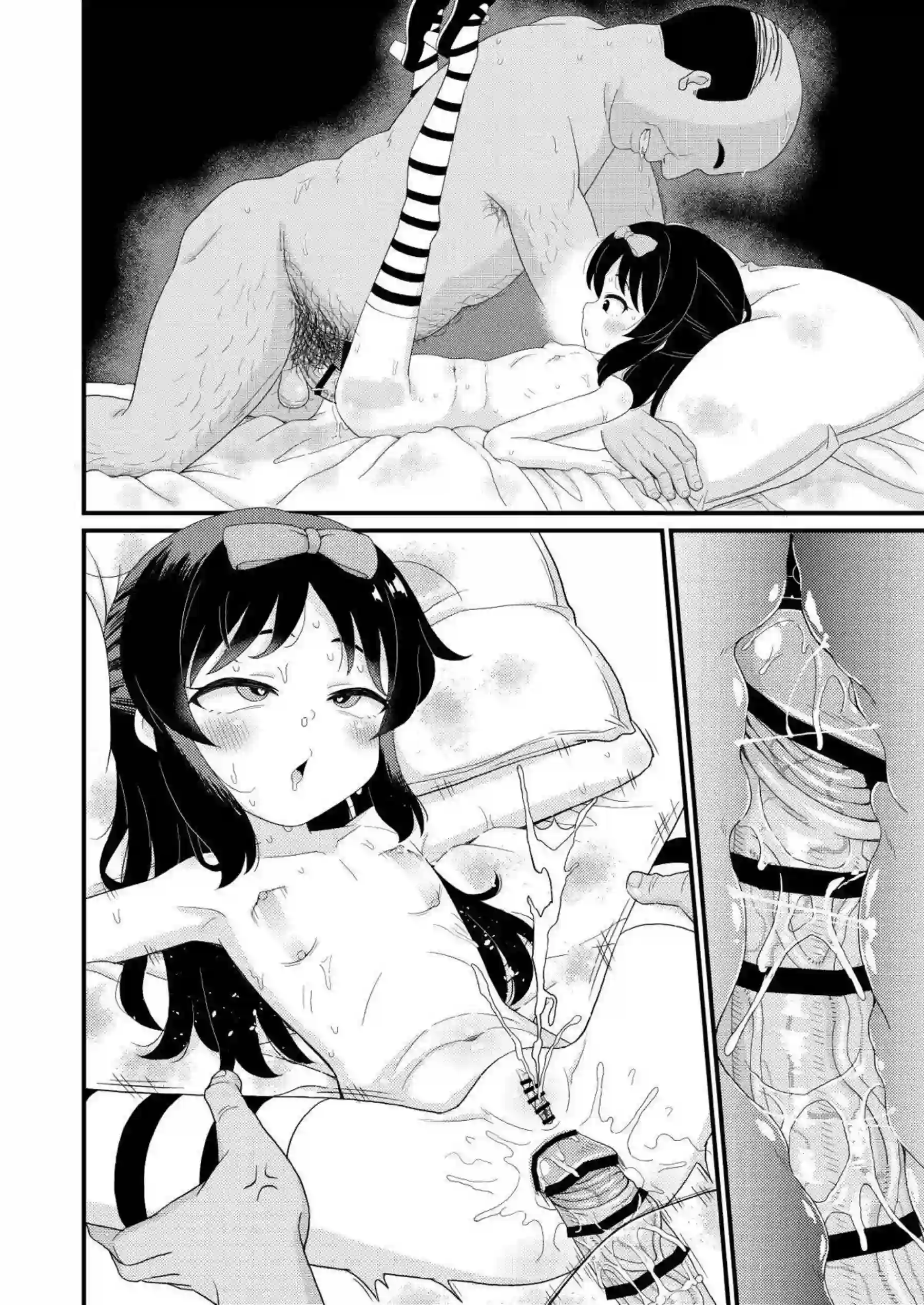 ツインテールのアイドルがイラマチオでトロ顔に！さらにバックで中出し堕落！ - PAGE 038