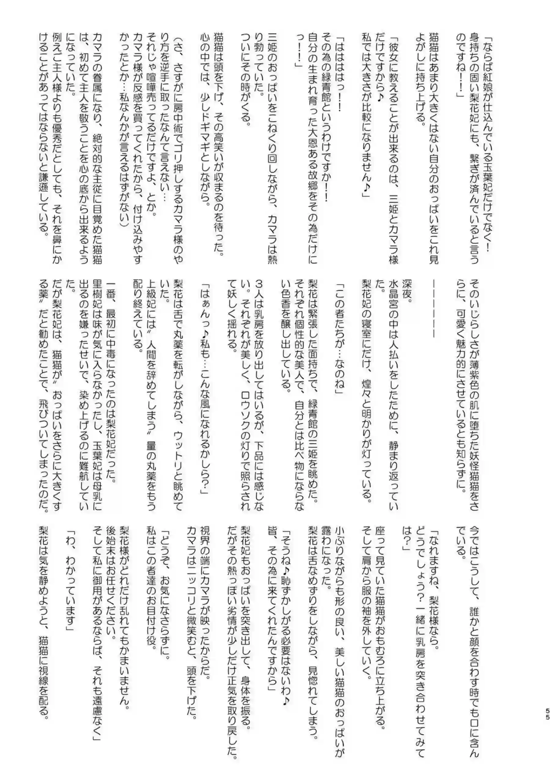 猫猫たちの後宮調教！ご主人様のハーレム堕落！ - PAGE 055