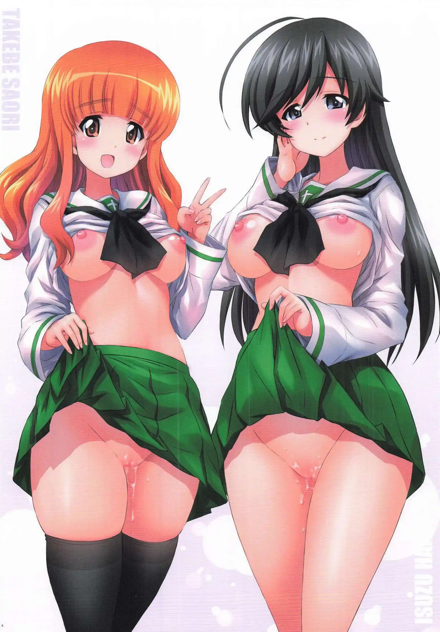 西住みほが男に舐められて悶える！ ダージリンがエッチな行為で乱れる！ - PAGE 004