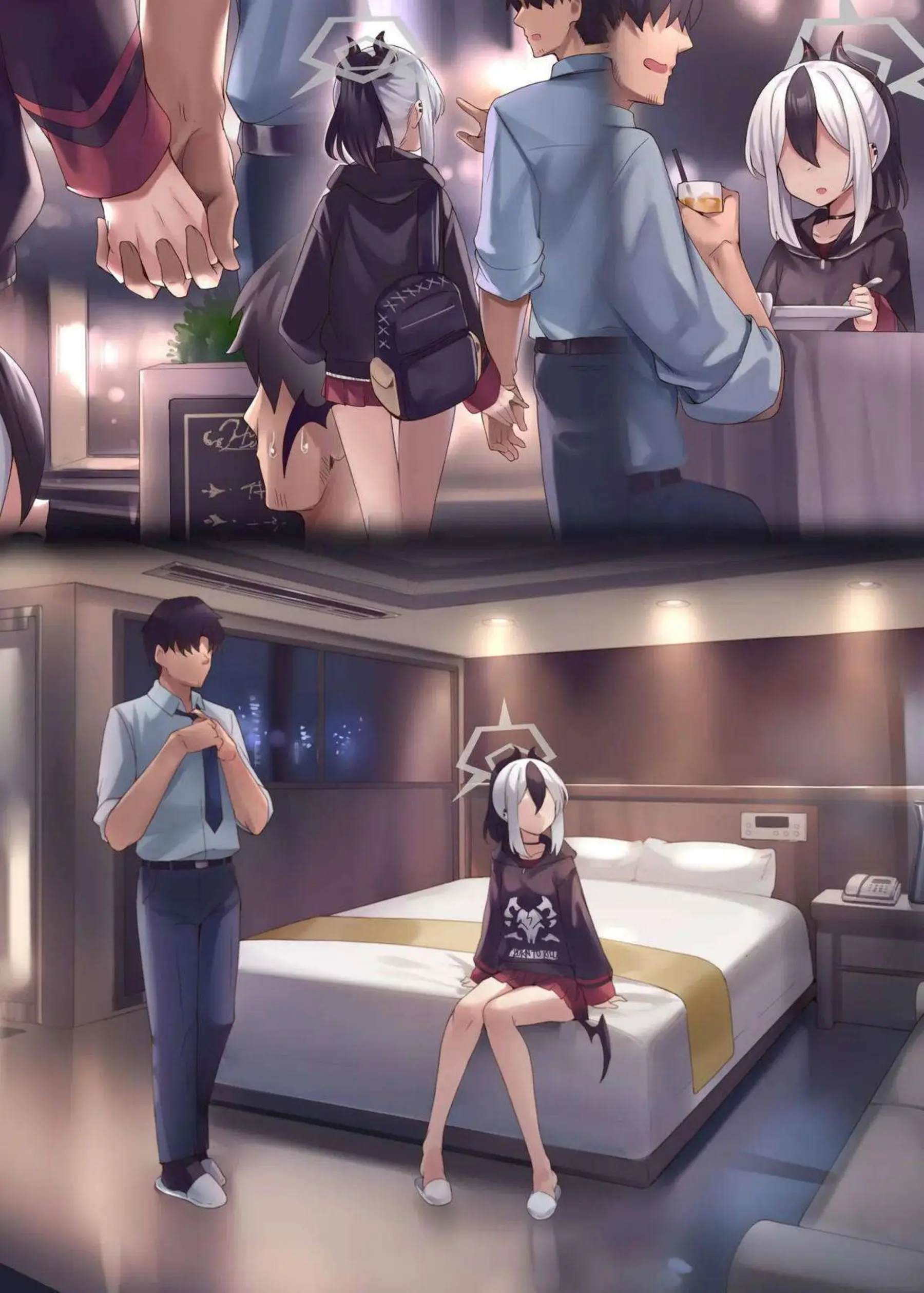 鬼方カヨコが甘いキスで先生を誘惑する！ カヨコが騎乗位で激しく腰を振りまくる！ - PAGE 009