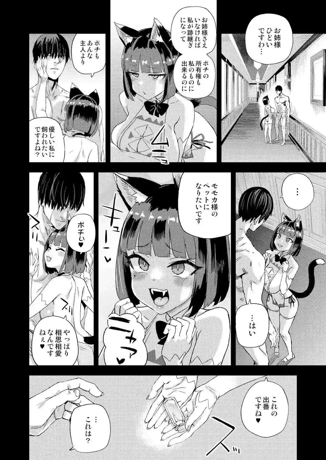 猫族娘はヒトを飼う。[Fatalpulse] - PAGE 006