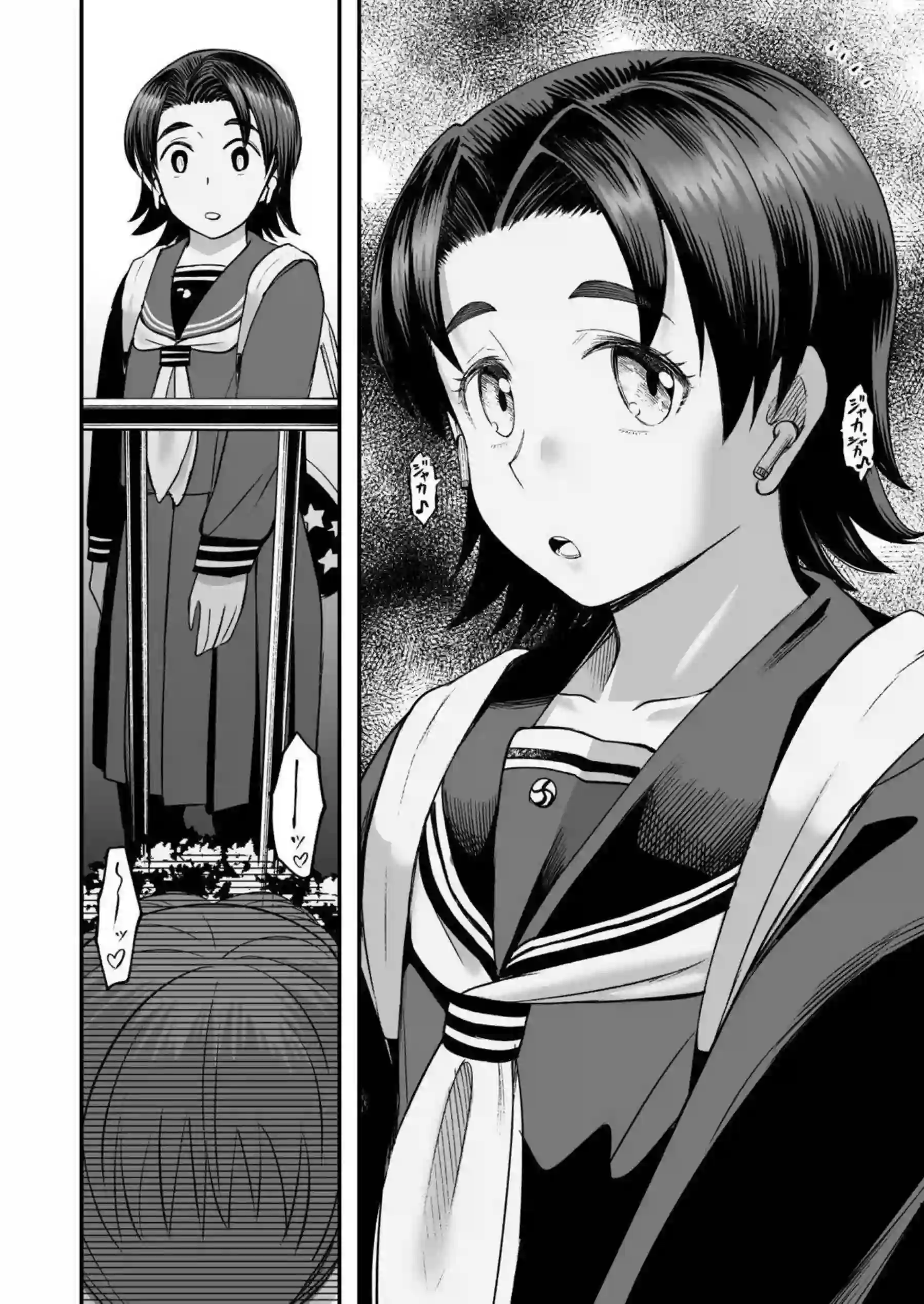 西住みほがおじさんのベロチューに陥落する！ 制服野外で中出しされる！ - PAGE 041