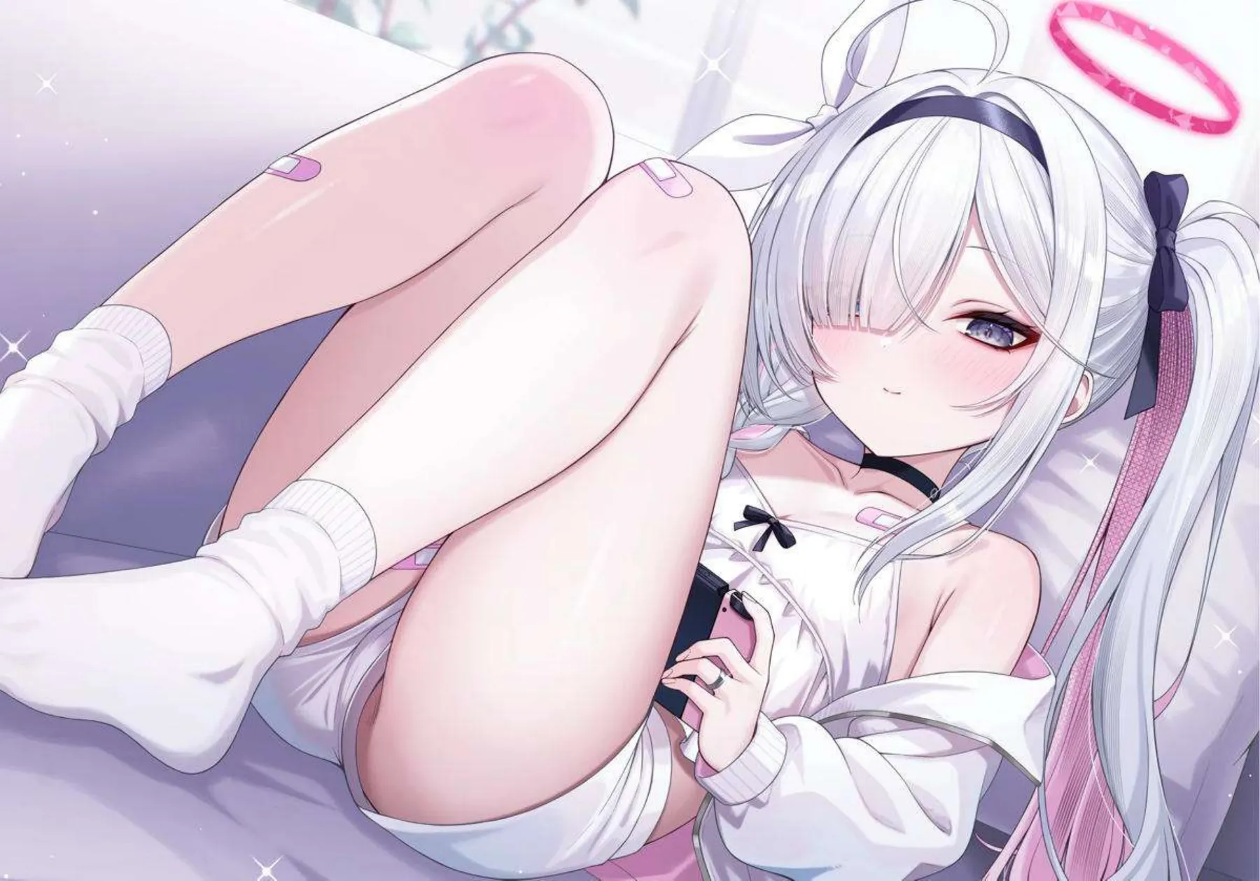 プラナがニート生活で蕩け合う！ アロナがエロい誘惑で乱れまくる！ - PAGE 003