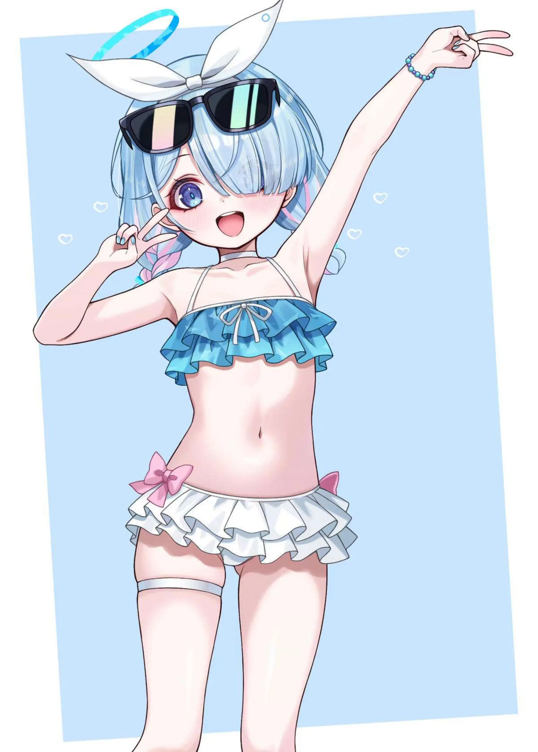 プラナがニート生活で蕩け合う！ アロナがエロい誘惑で乱れまくる！ - PAGE 038