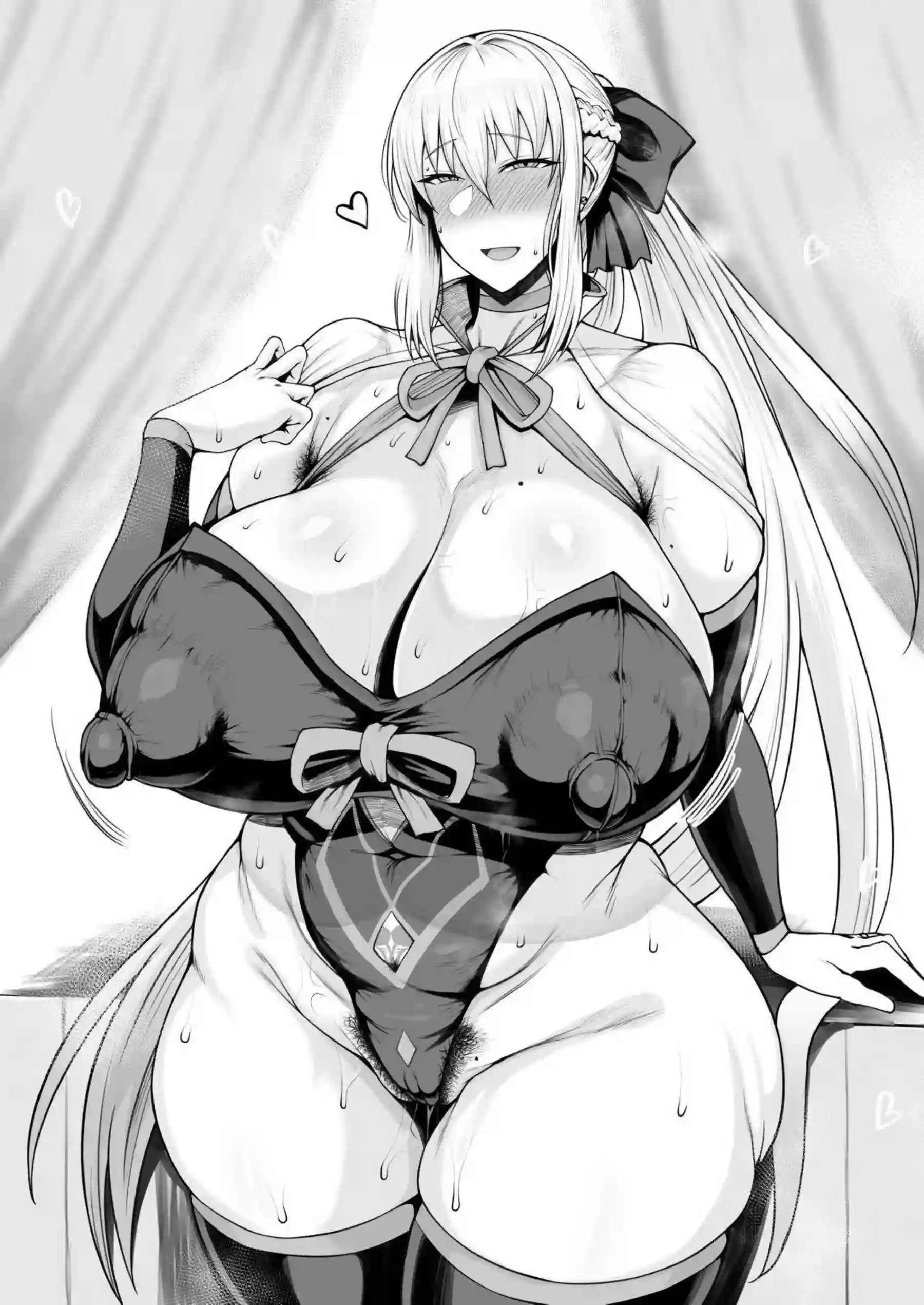 カルロッタ・モンテリがむちむちボディでラブラブお下品交尾する！ 遠坂凛とモルガンが腋毛たっぷりでボテ腹イチャラブする！ - PAGE 019