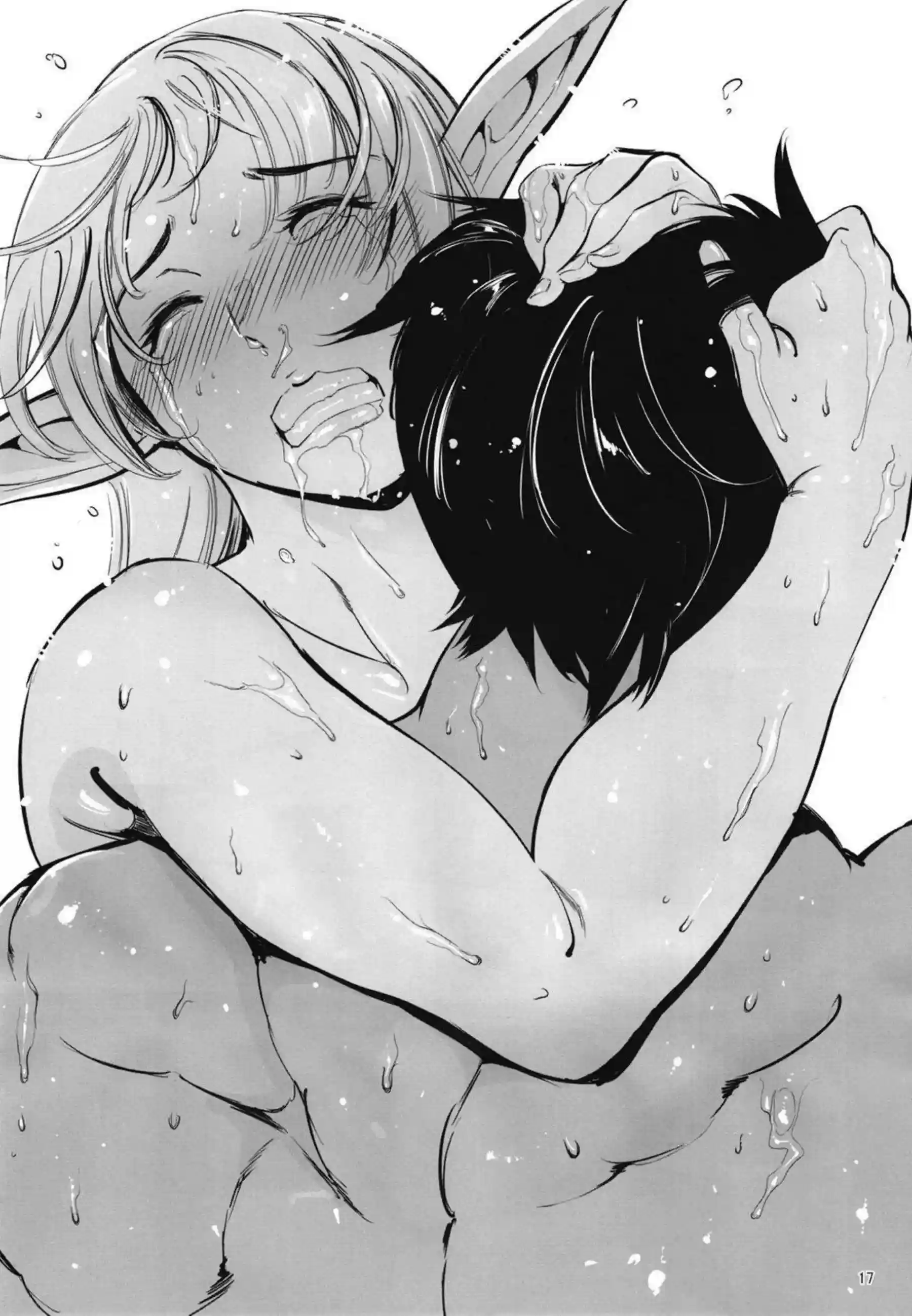 ディードリットが豊満ボディでイチャつく！ ラブセックスで乱れまくり！ - PAGE 016