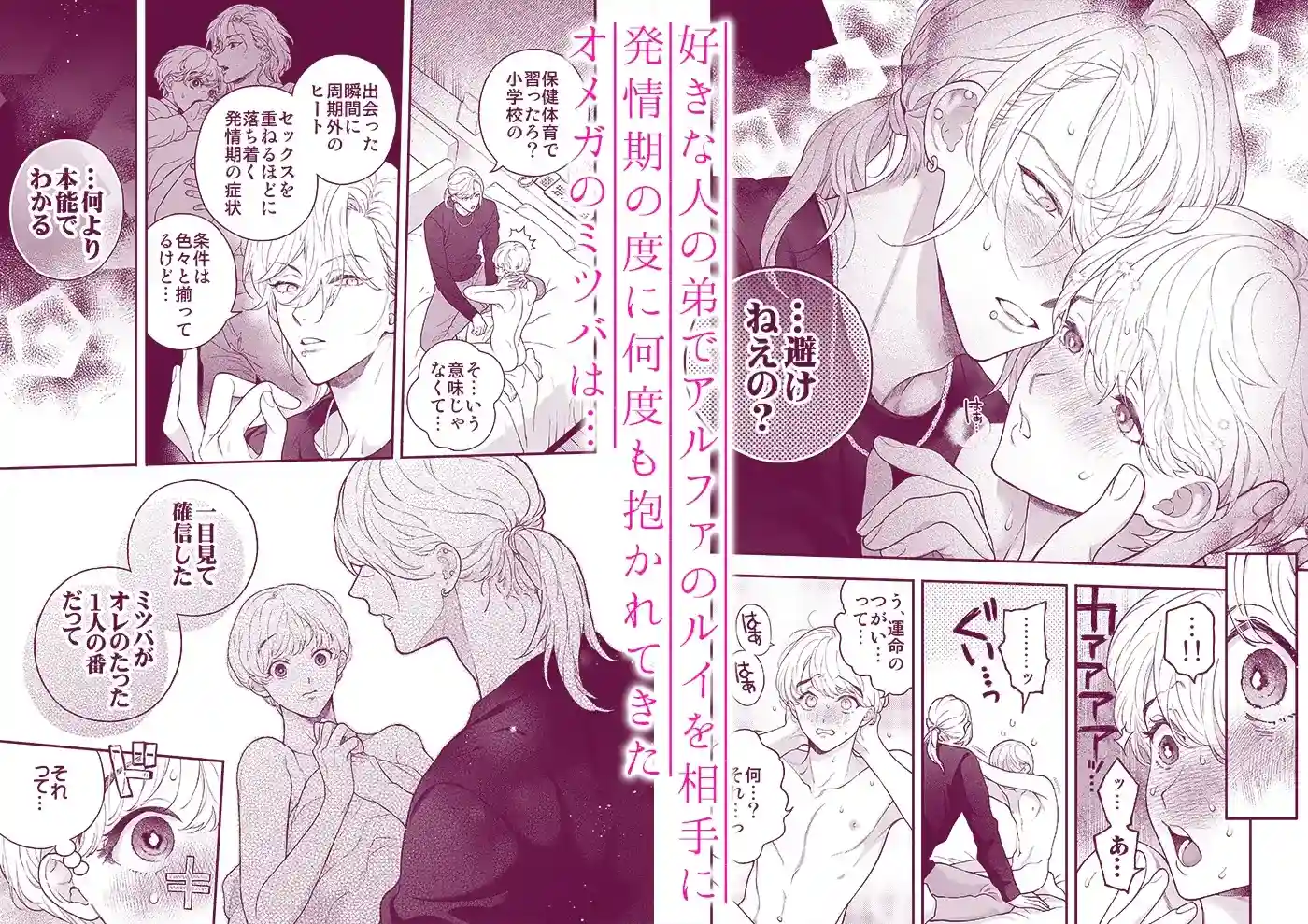 オレのためだけのオメガ～孕ませたらオレだけのもんになってくれる?～[エデンの林檎/中条亮] - PAGE 003