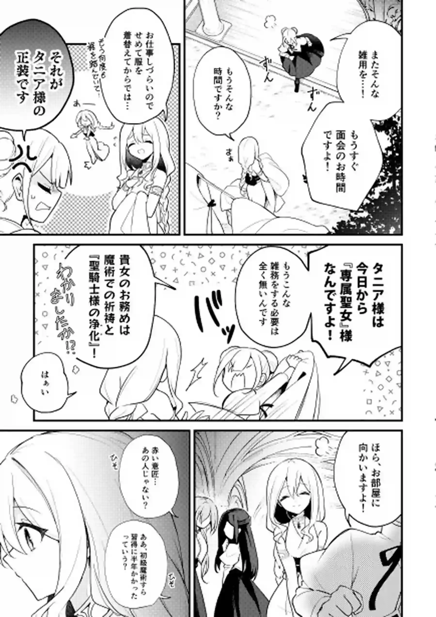 聖騎士の専属聖女 -訳あり聖女は穢れの聖騎士と誠実な儀をする-[隅家] - PAGE 004