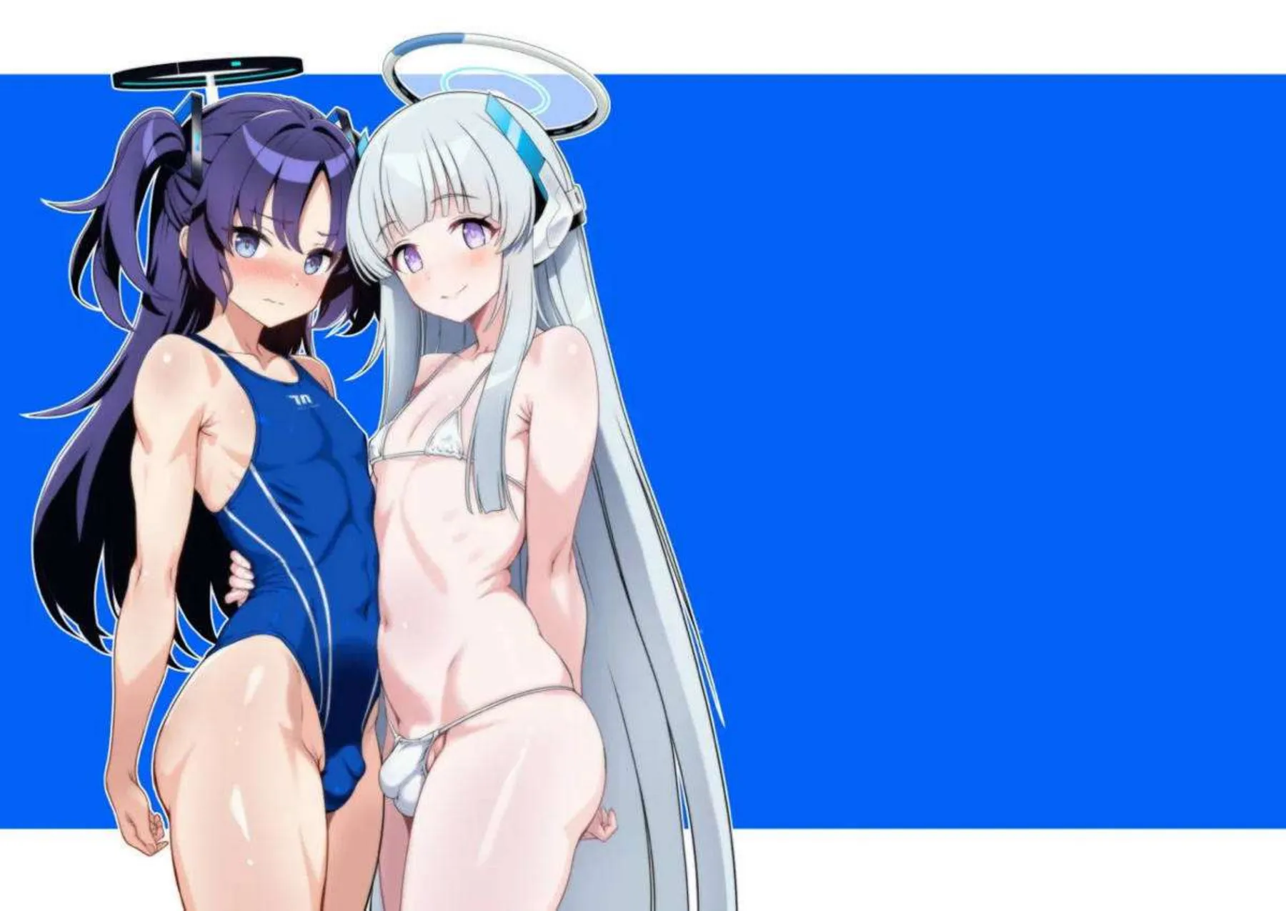 早瀬ユウカが生塩ノアと秘密の♂♂プレイ！ 二人で先生に奉仕する！ - PAGE 022