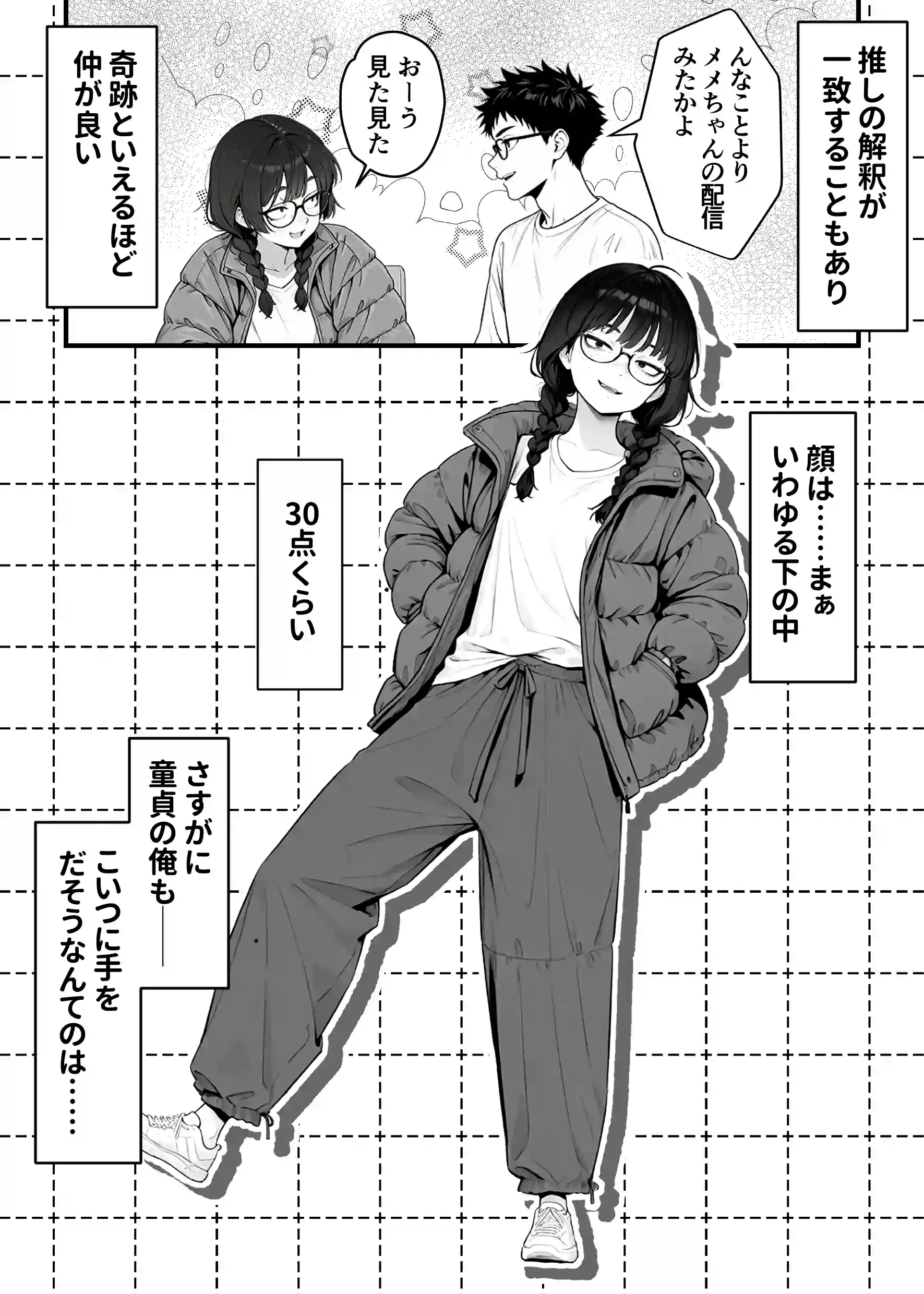 顔30点のオタク友達が実は身体120点で、友情なんてどうでもよくて欲望のままにセックスした話[しろみつ書房] - PAGE 006