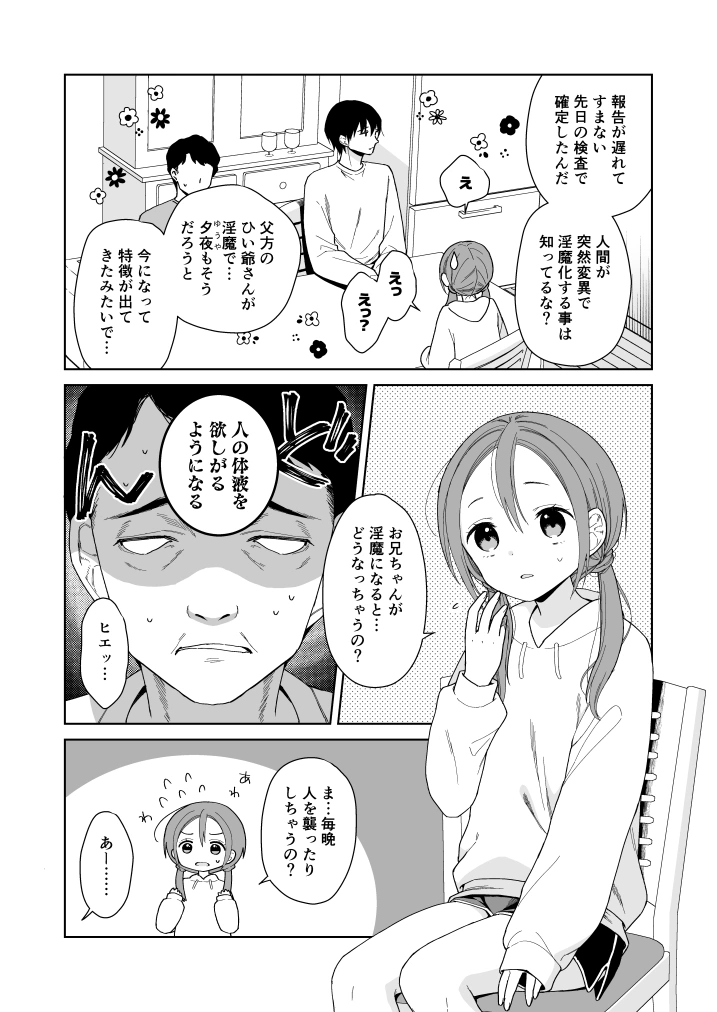 兄が淫魔になったので[コデインガール] - PAGE 003