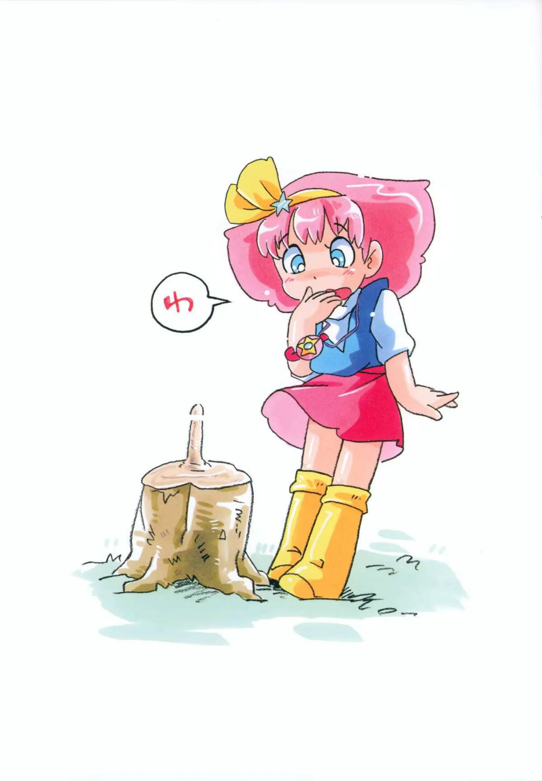 ミンキーモモが魔法でエロく変身する！ プリンセスが大胆なポーズを取る！ - PAGE 013