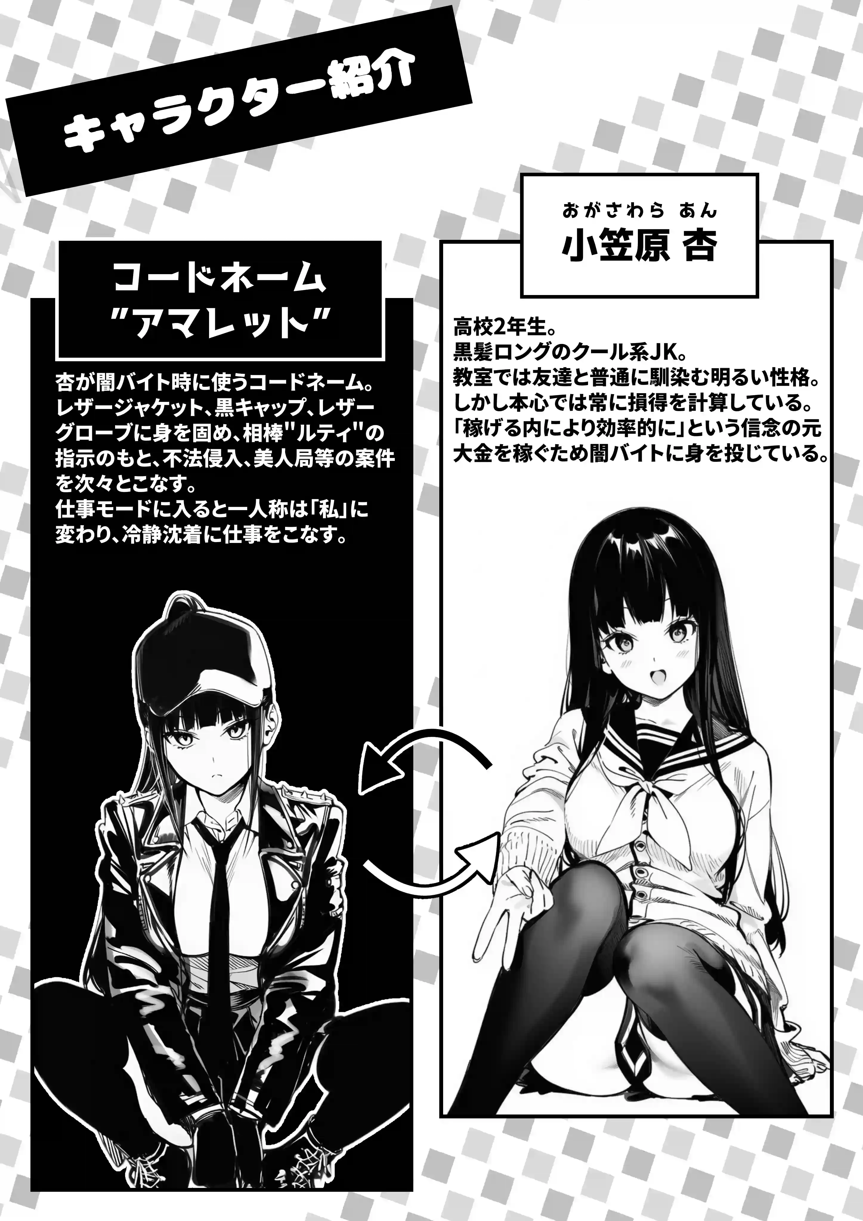 闇バイトJK 〜 小笠原杏は稼ぎたい！〜[COMICアイル] - PAGE 002