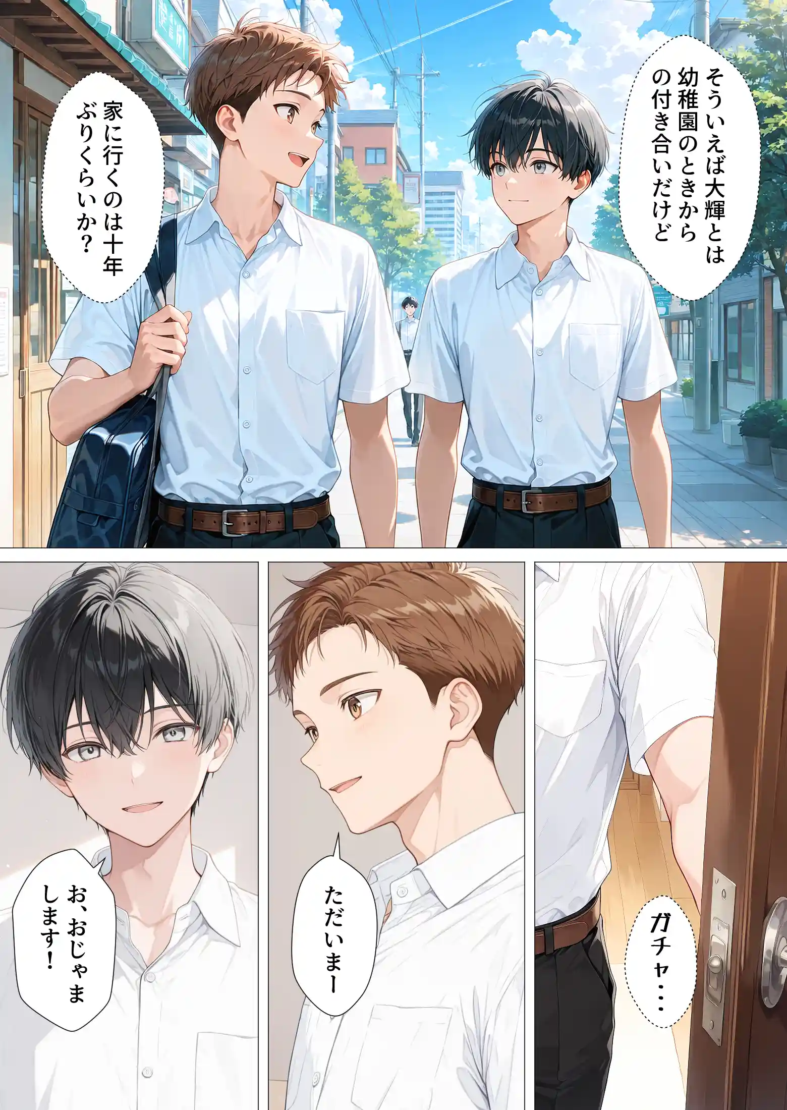 親友のお母さんに何度も種付けをした夏の夜[モコア] - PAGE 004