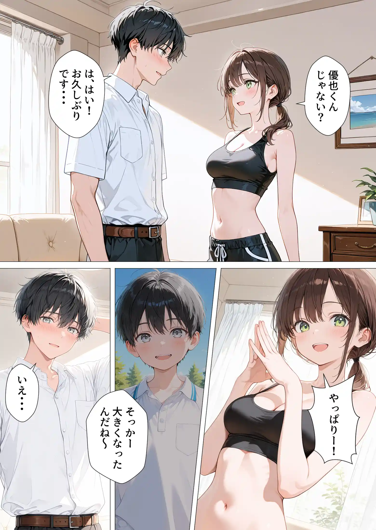 親友のお母さんに何度も種付けをした夏の夜[モコア] - PAGE 007