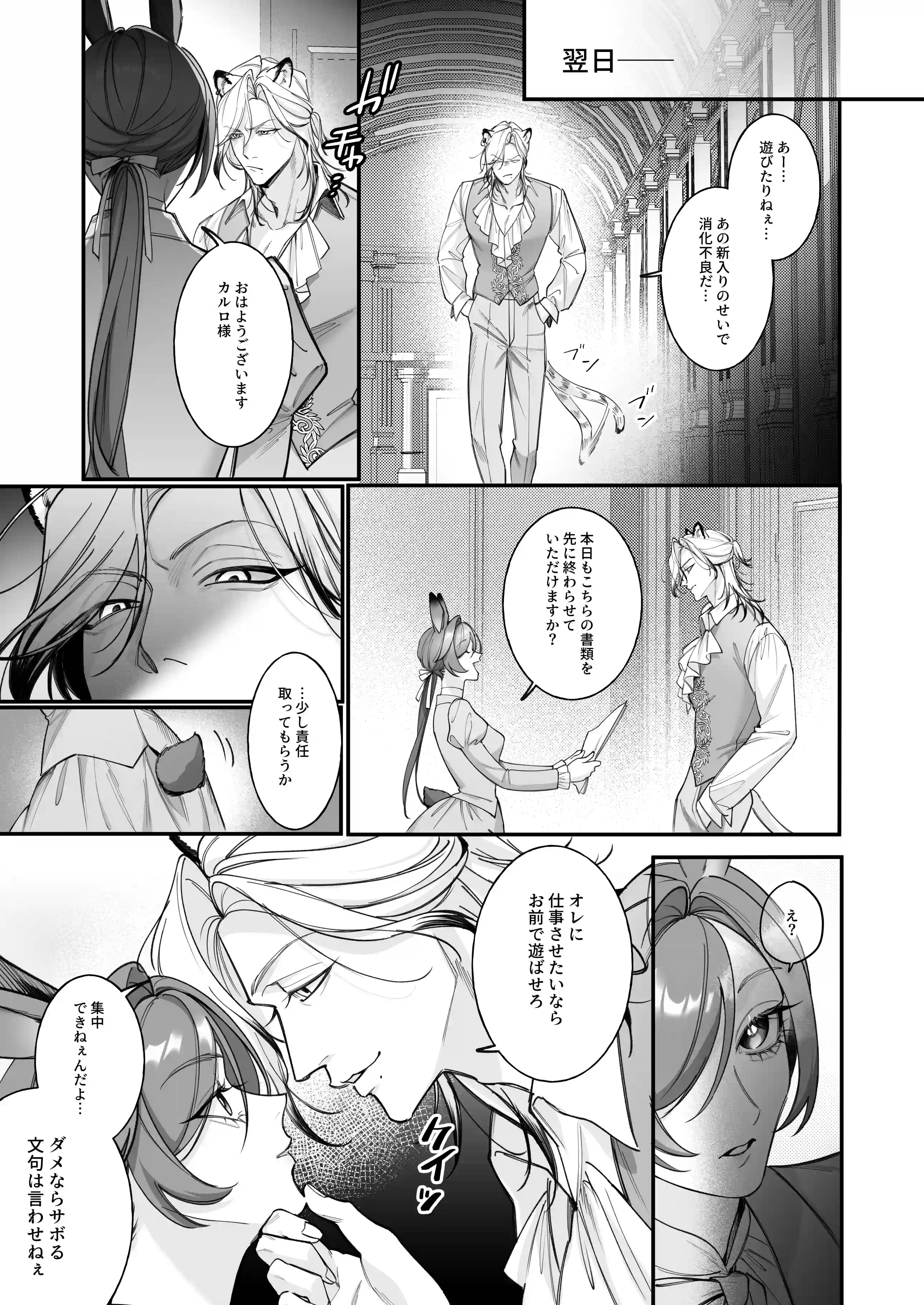 遊び人トラ辺境伯はうさぎさんに理性崩壊中[姫の夜あそび] - PAGE 010
