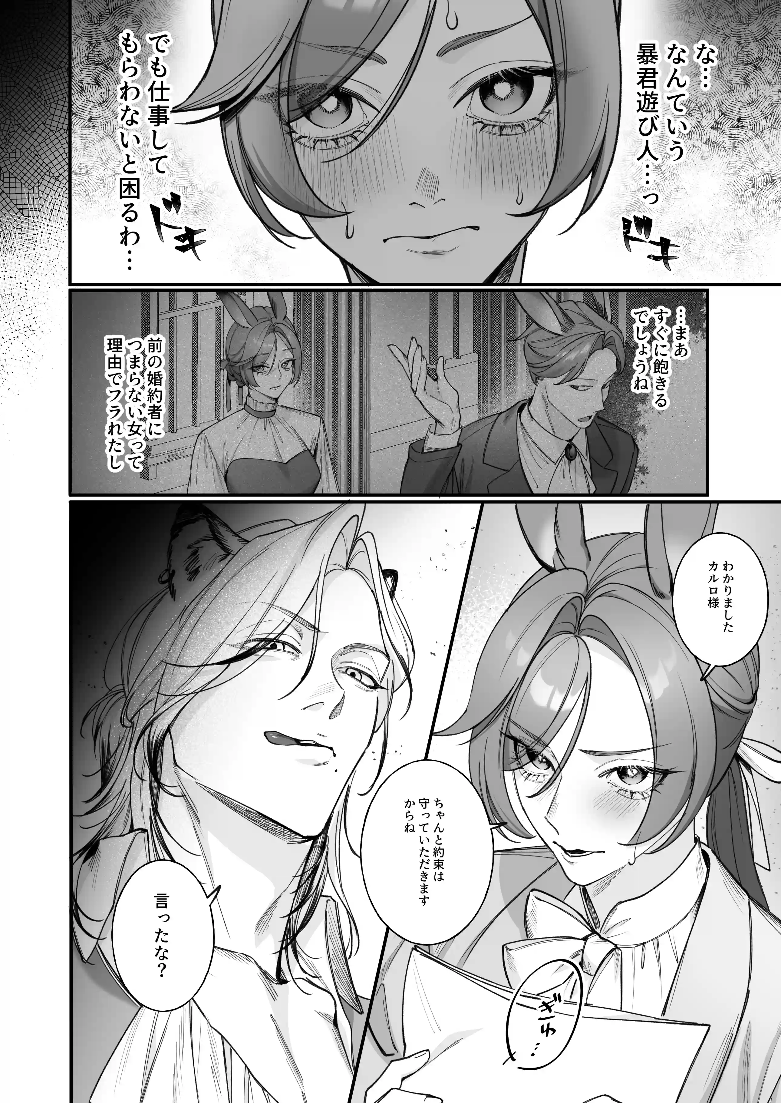 遊び人トラ辺境伯はうさぎさんに理性崩壊中[姫の夜あそび] - PAGE 011