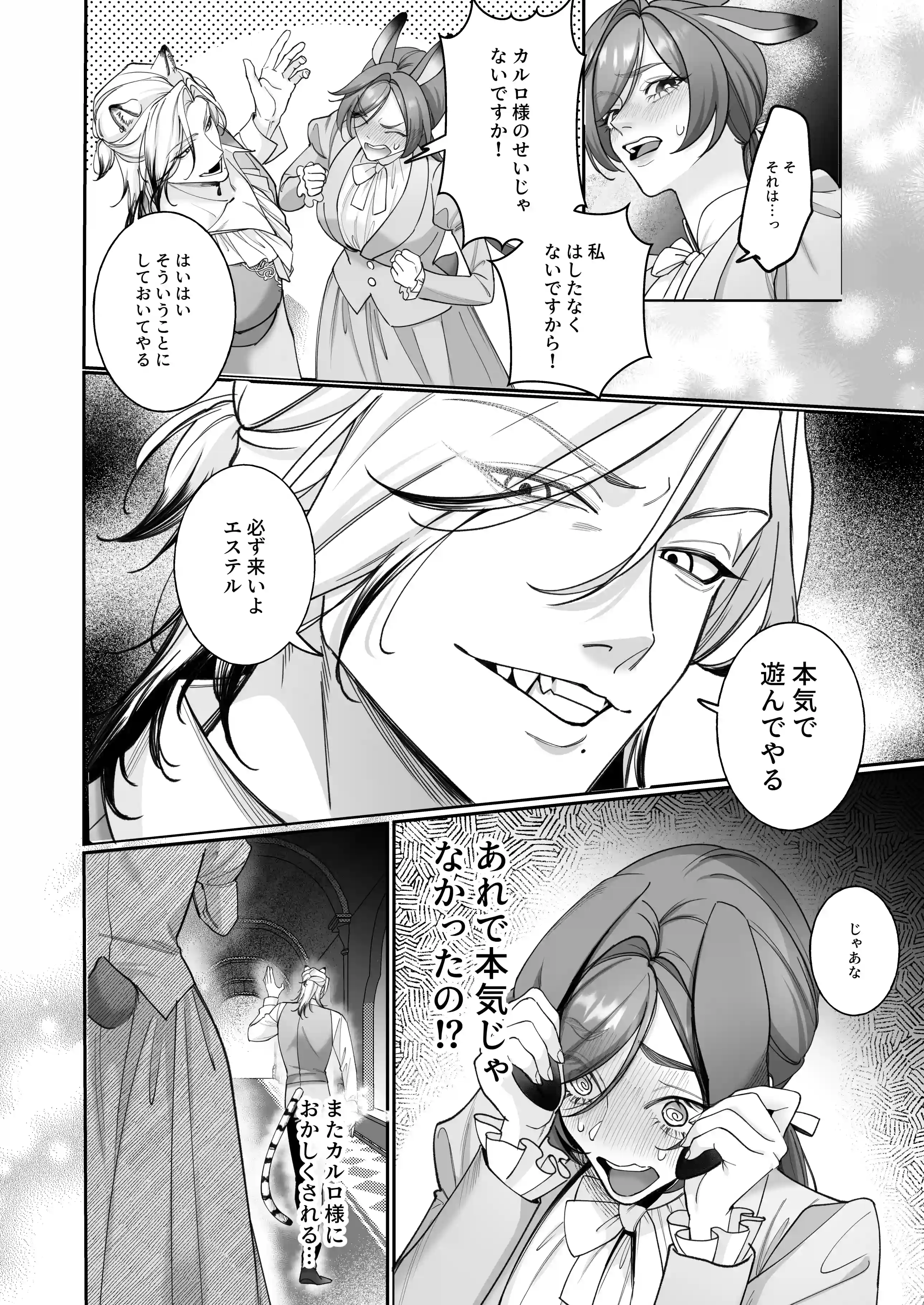 遊び人トラ辺境伯はうさぎさんに理性崩壊中[姫の夜あそび] - PAGE 027