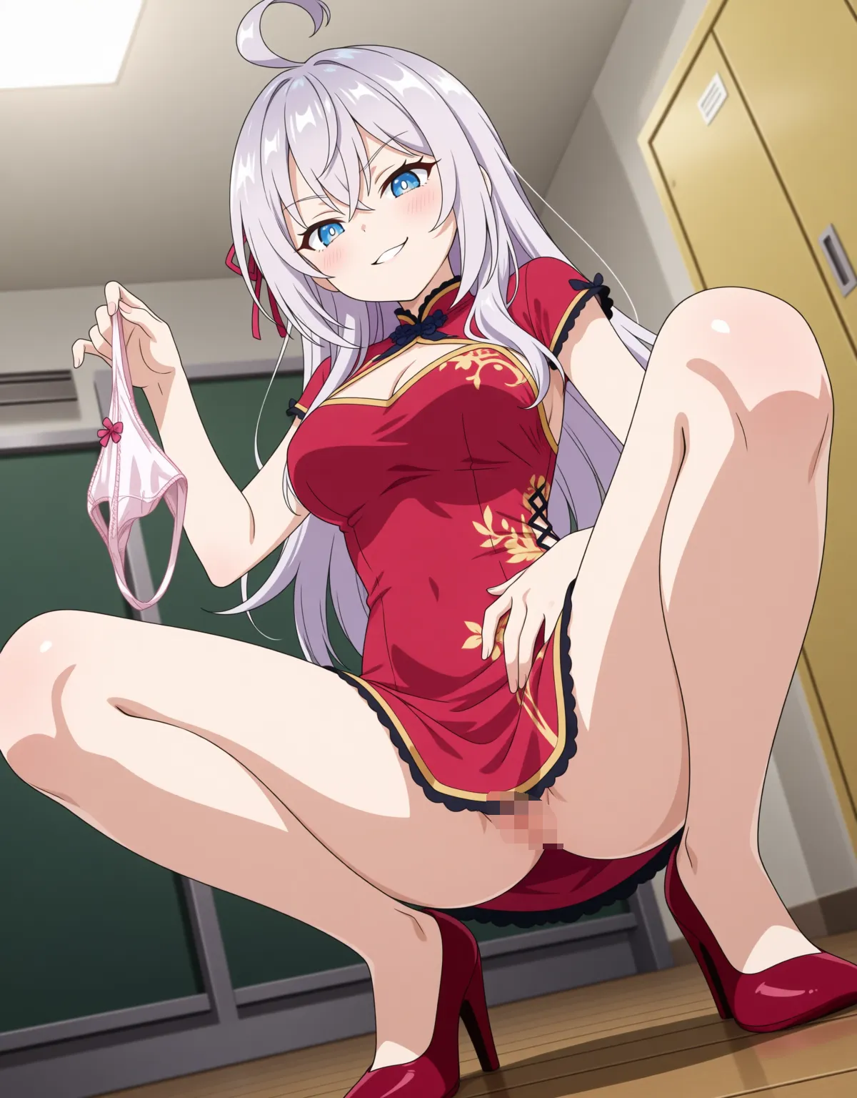 アーリャがチーパオ着てチラリ！即挿入まで出来てまさに異文化交流！ - PAGE 002
