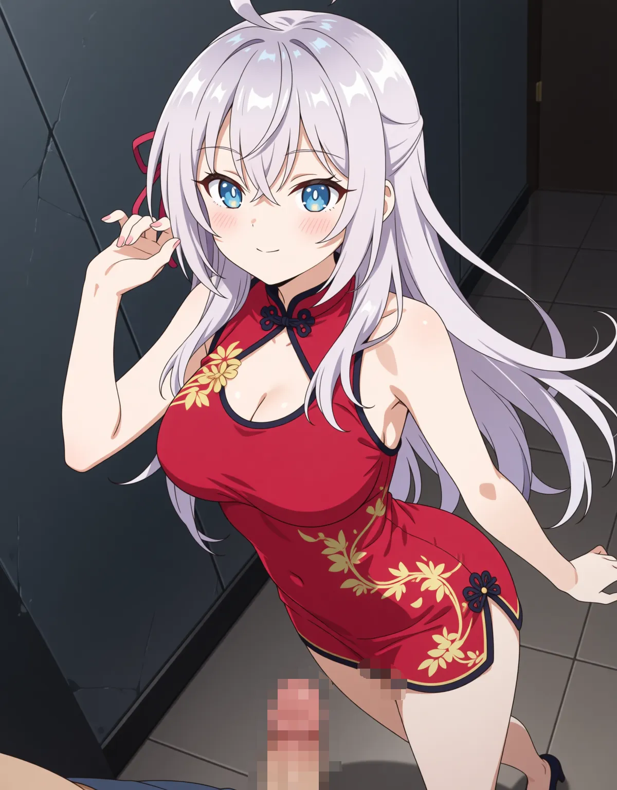 アーリャがチーパオ着てチラリ！即挿入まで出来てまさに異文化交流！ - PAGE 022