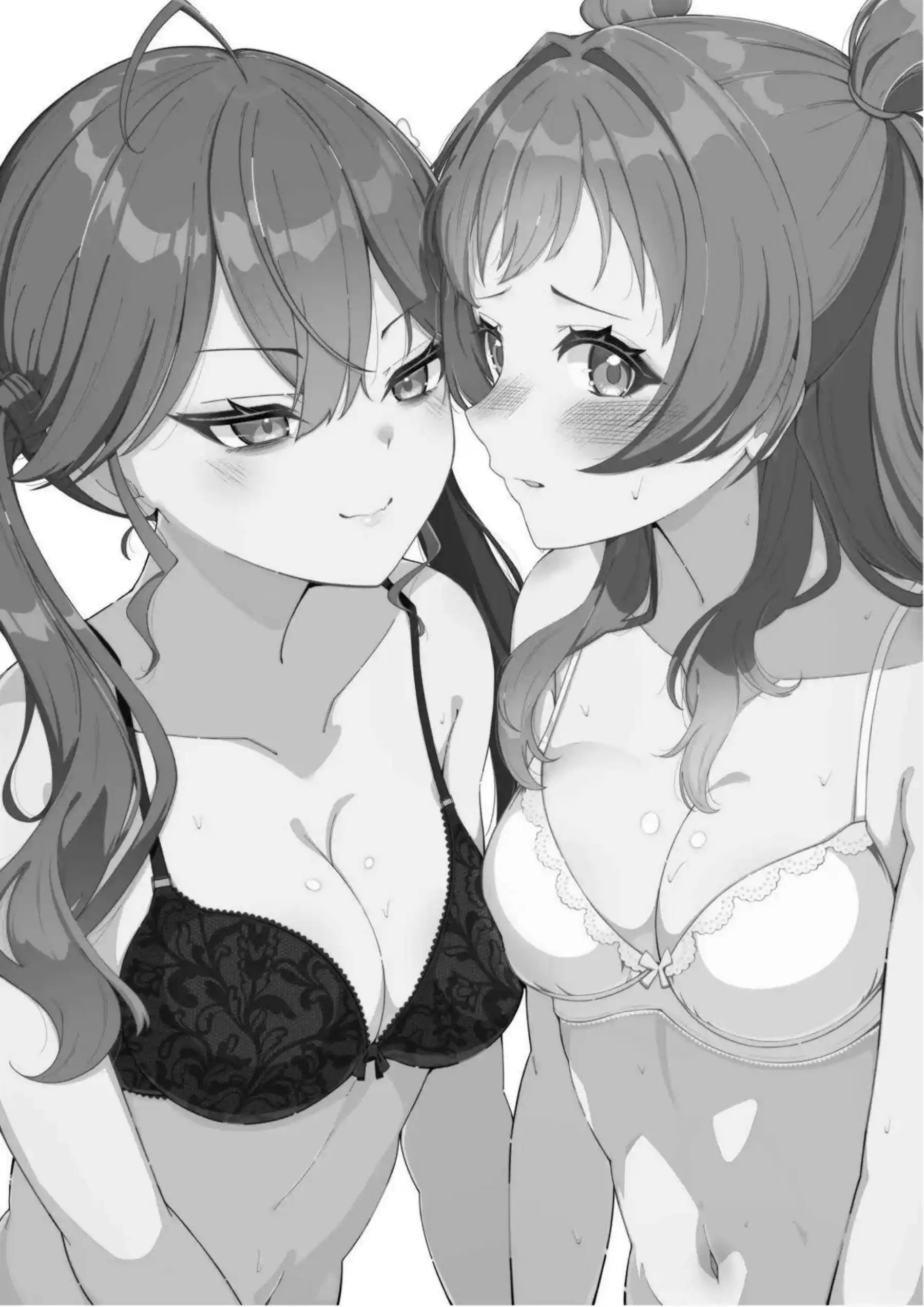 燐羽が咲季をお姉ちゃん扱いしてトロトロにする！ 百合の蜜に染まる！ - PAGE 002