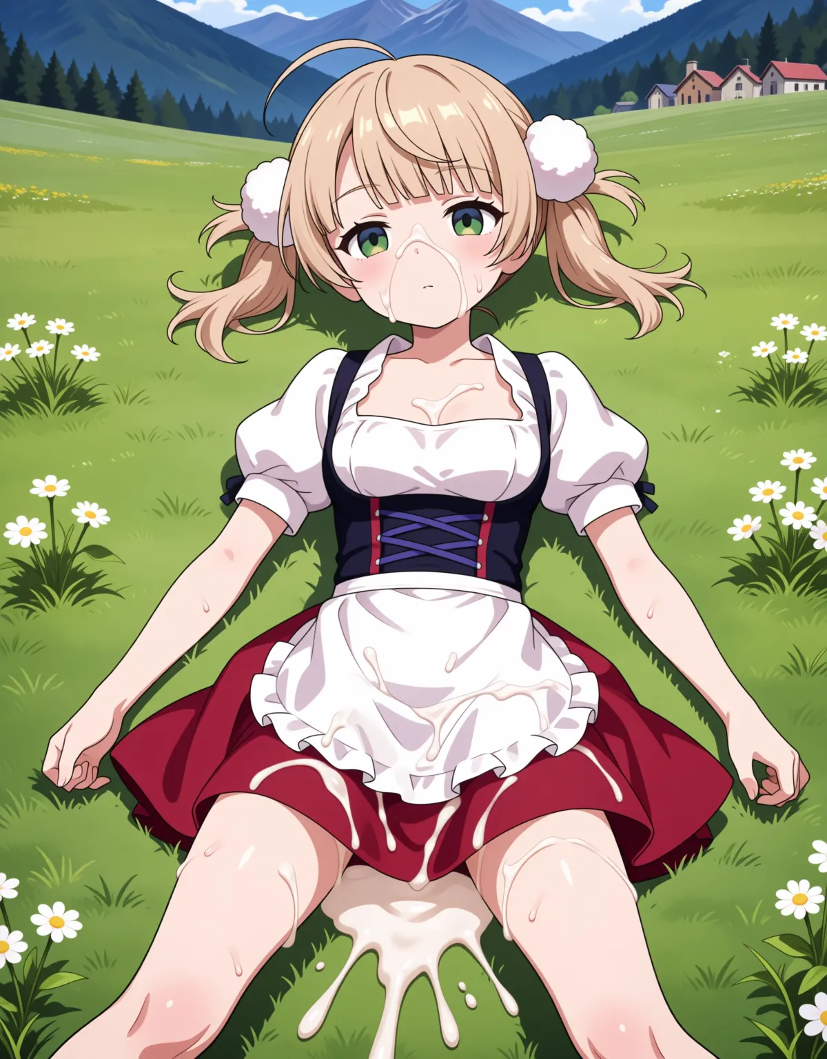しぐれういが外で開放的なセックス！伝統衣装風のスタイルが似合ってる！ - PAGE 005