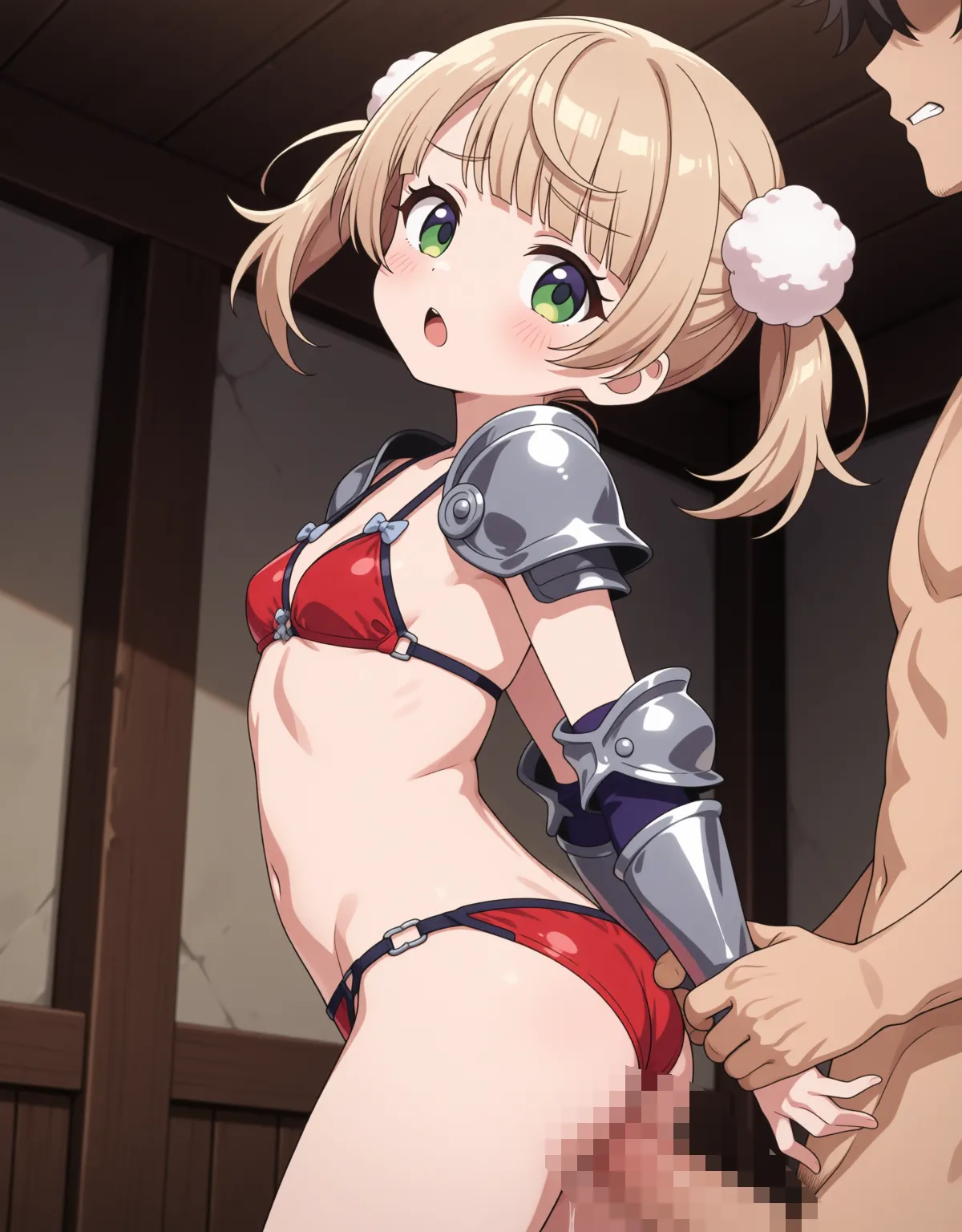 しぐれういが小柄な状態でビキニアーマー！？軽装装備で犯されちゃうこと間違いなし！ - PAGE 018