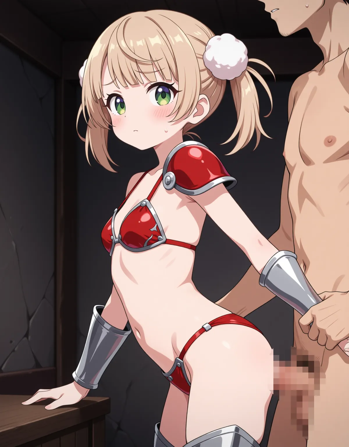 しぐれういが小柄な状態でビキニアーマー！？軽装装備で犯されちゃうこと間違いなし！ - PAGE 019